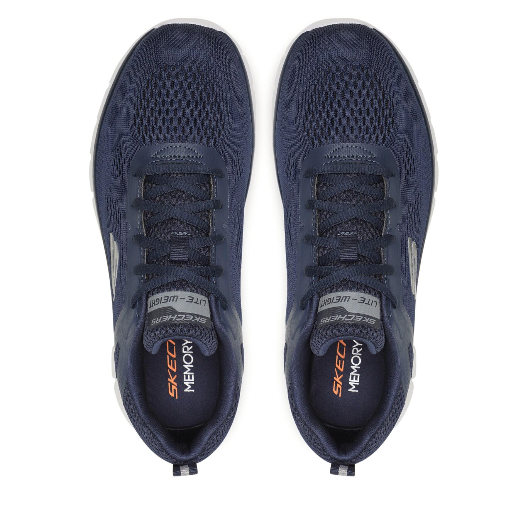 Skechers Сникърси Track Broader 232698/NVY Син - Pepit.bg