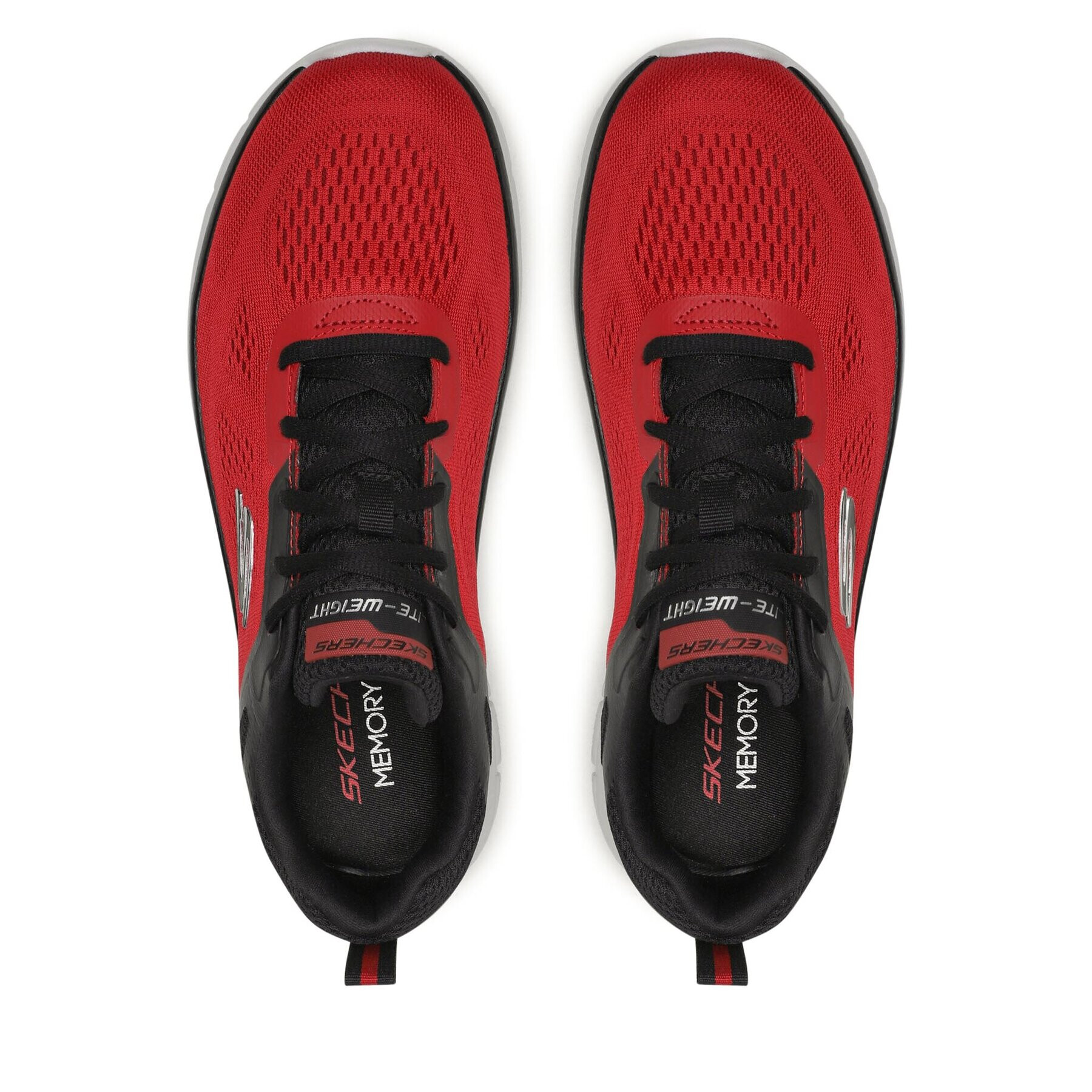 Skechers Сникърси Track Broader 232698/RDBK Червен - Pepit.bg
