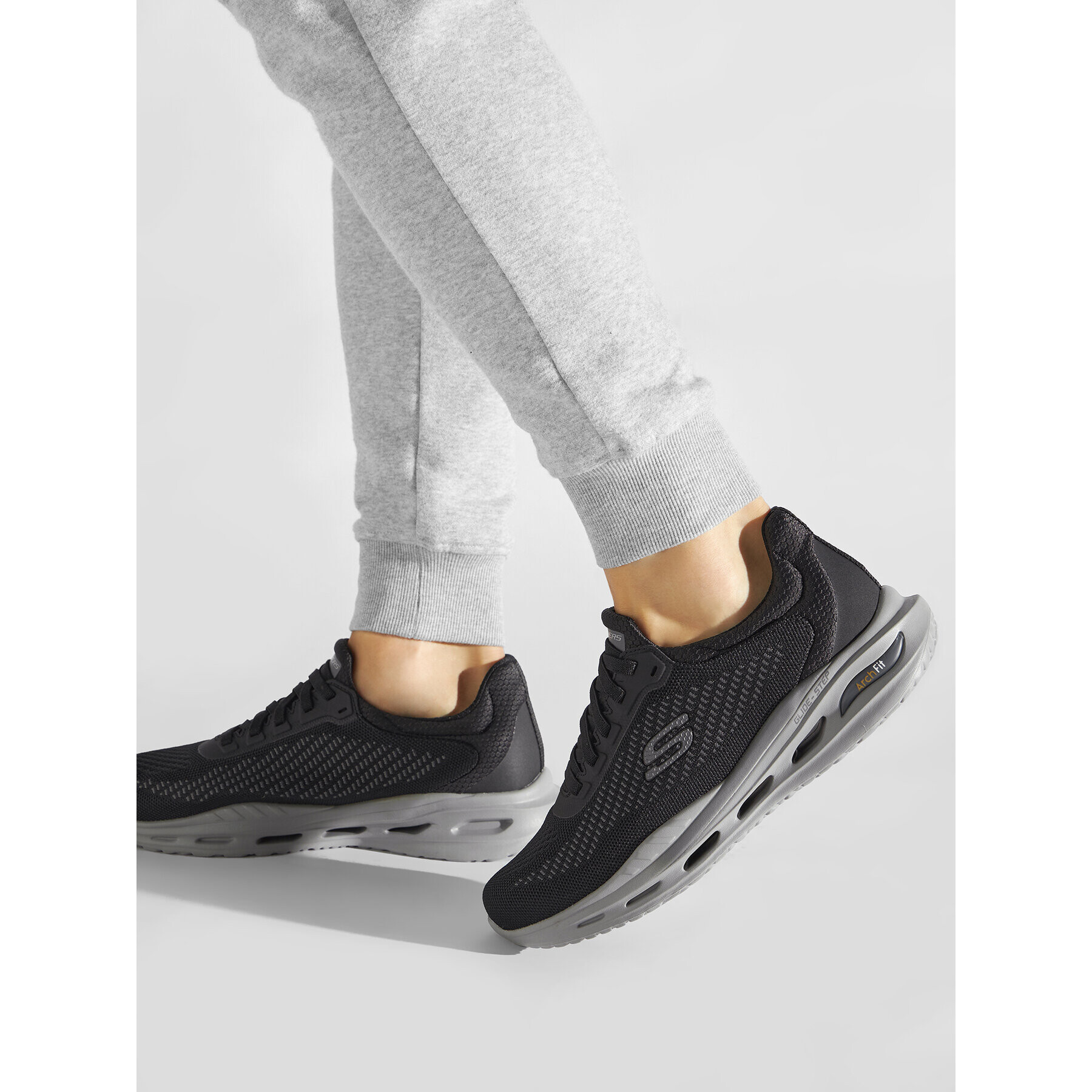 Skechers Сникърси Trayver 210434/BLK Черен - Pepit.bg