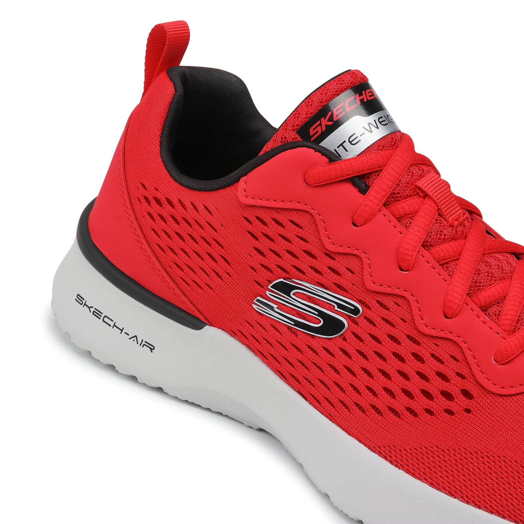 Skechers Сникърси Tuned Up 232291/RDBK Червен - Pepit.bg