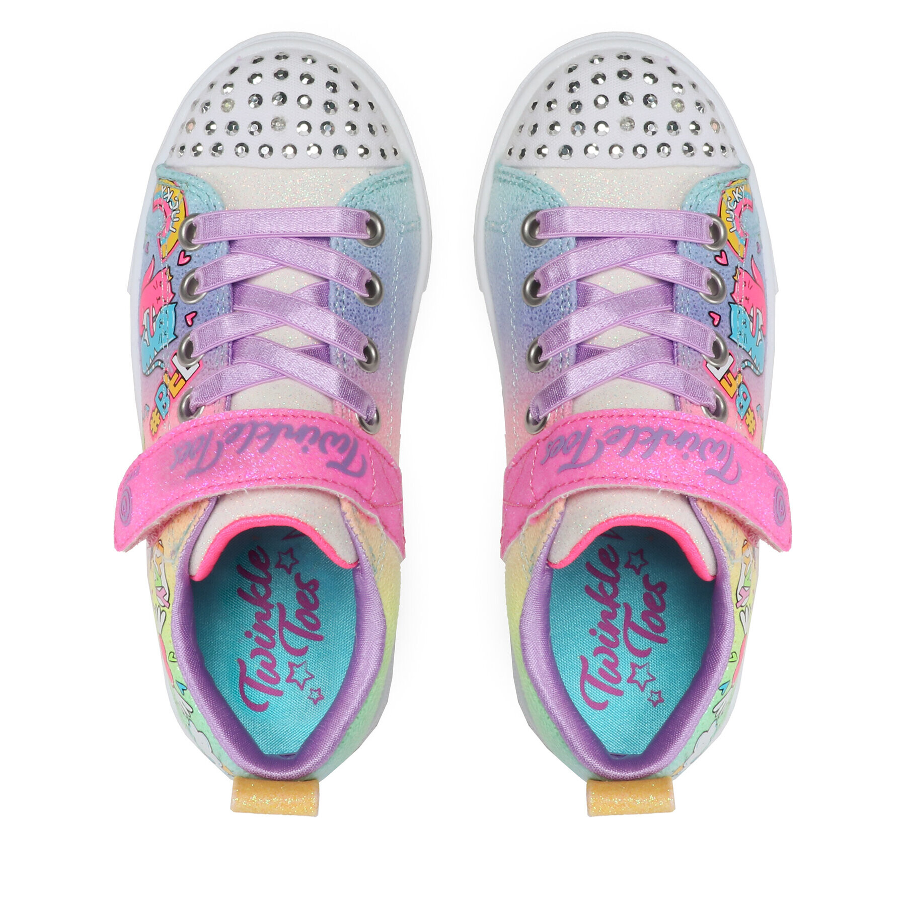 Skechers Сникърси Twinkle Sparks - BFF Magic 314786L Цветен - Pepit.bg