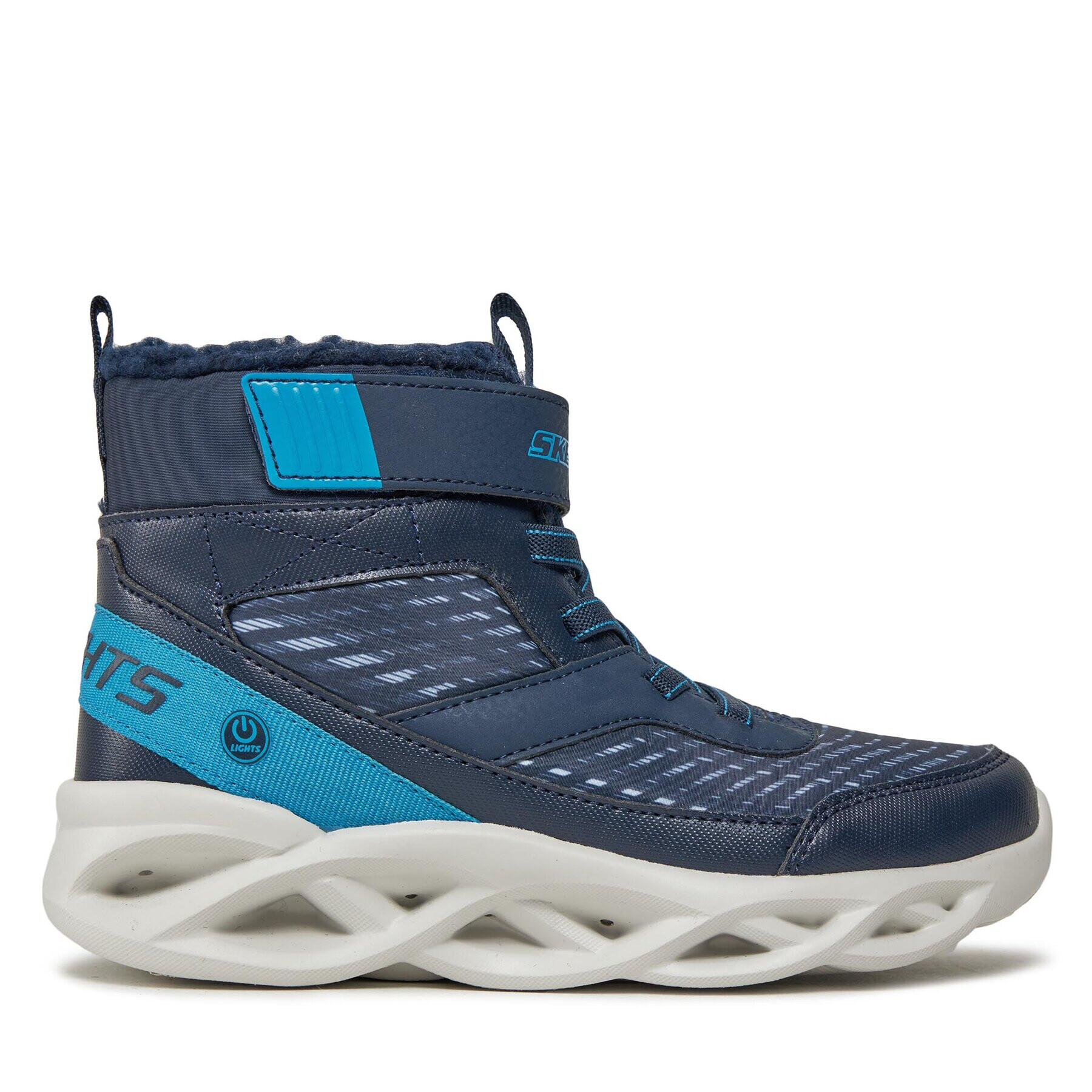 Skechers Сникърси Twisted-Brights 401651L/NVBL Син - Pepit.bg