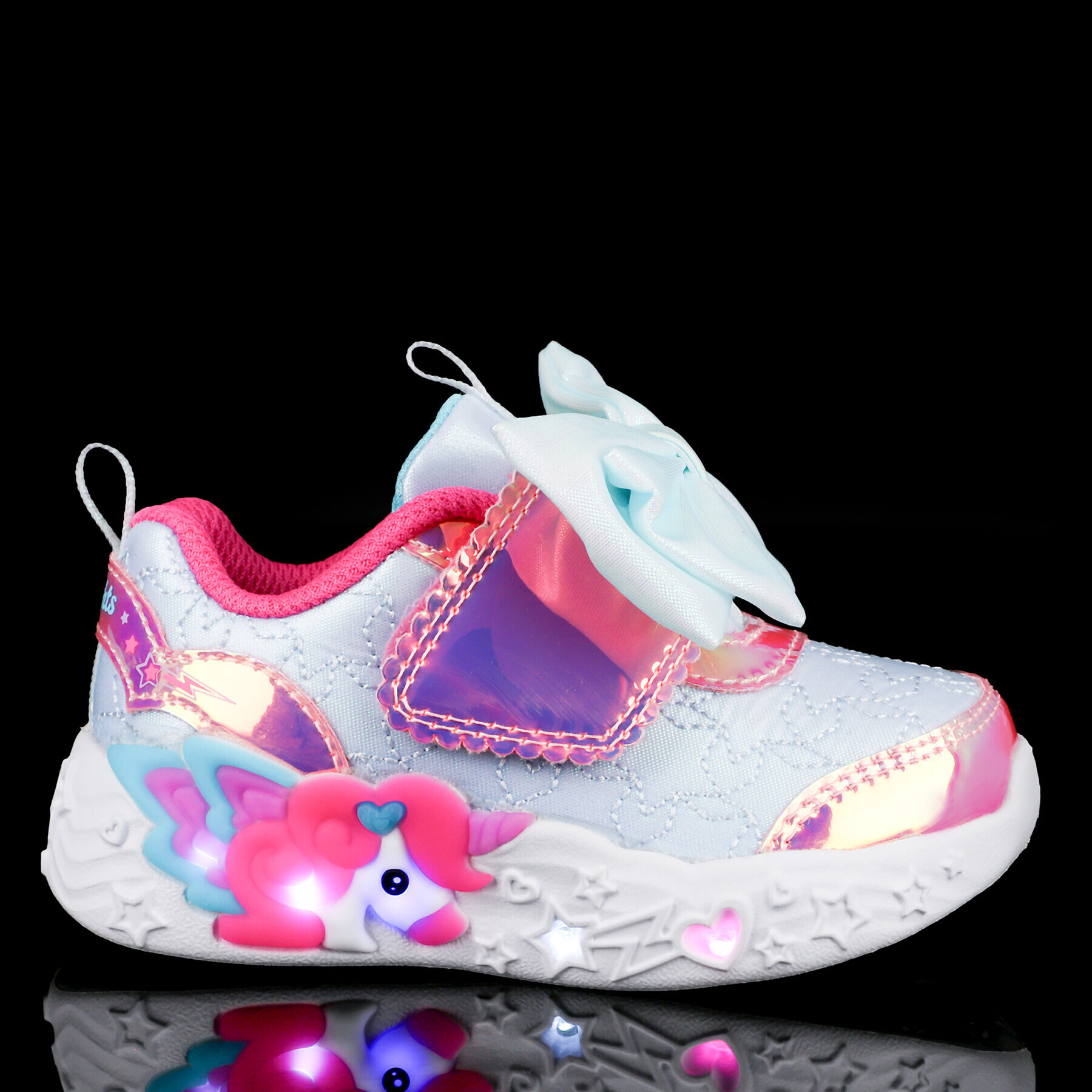 Skechers Сникърси Unicorn Charmer 302680N/MLT Син - Pepit.bg