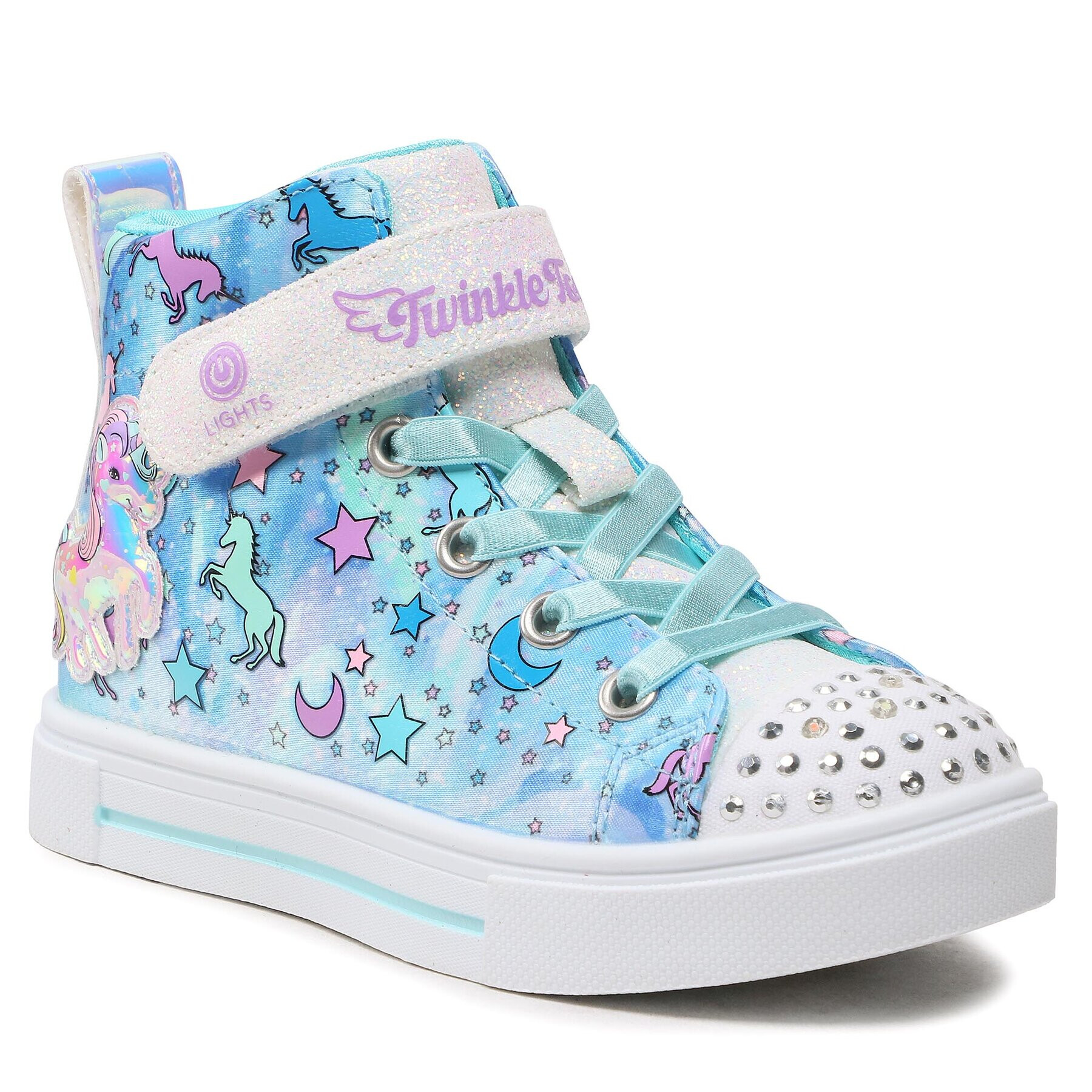 Skechers Сникърси Unicorn Daydream 314800L/BLMT Син - Pepit.bg