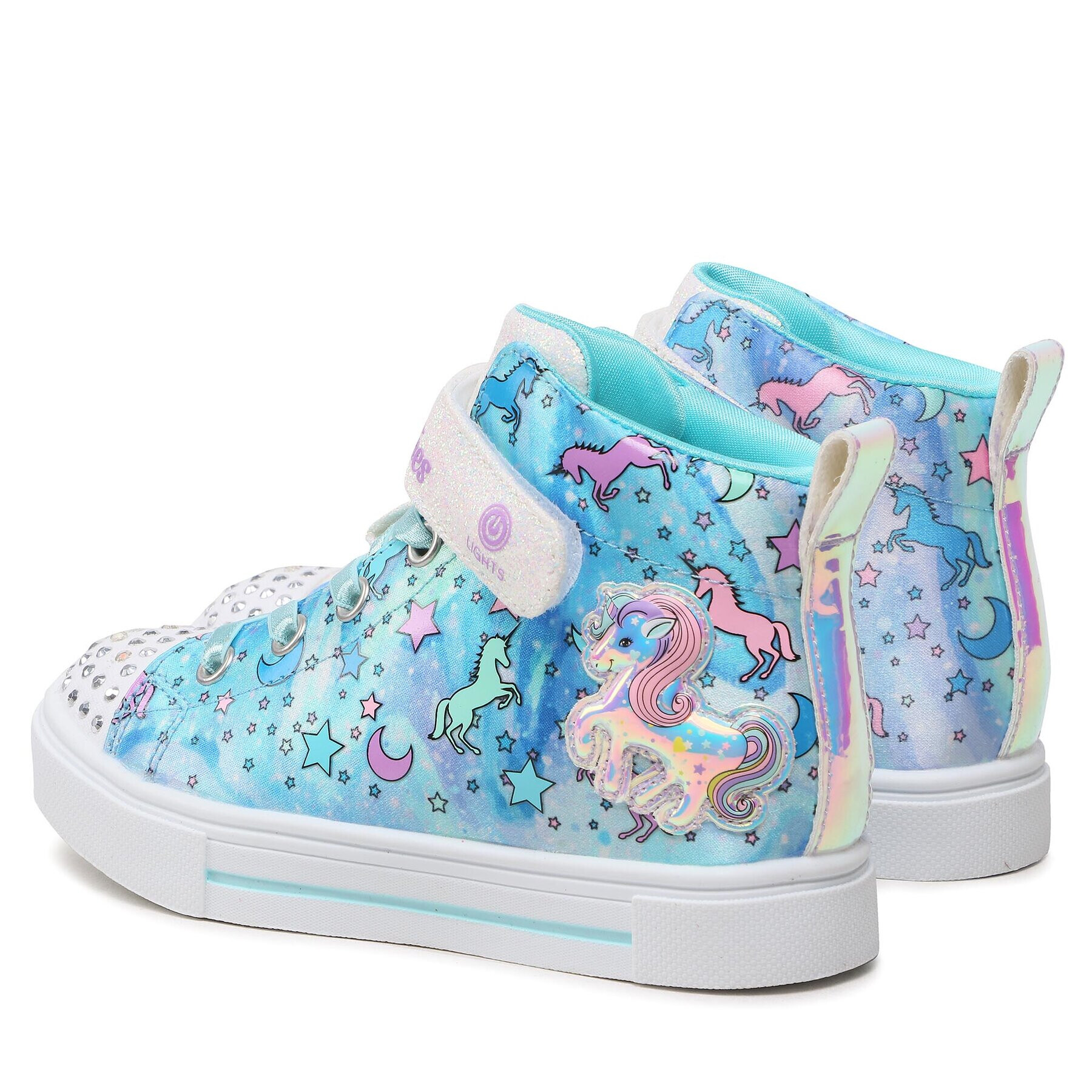 Skechers Сникърси Unicorn Daydream 314800L/BLMT Син - Pepit.bg