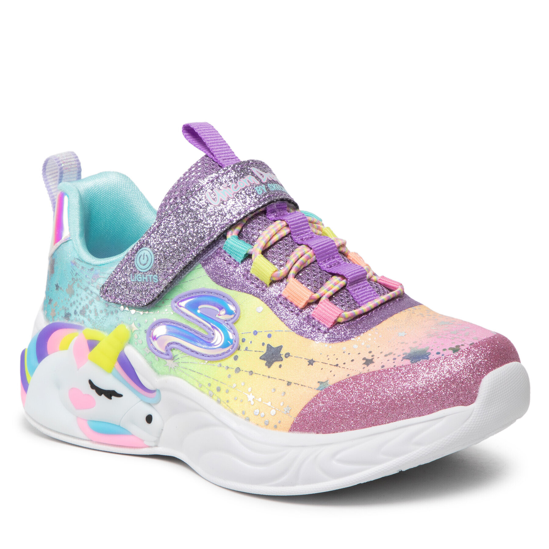 Skechers Сникърси Unicorn Dreams 302311L/PRMT Цветен - Pepit.bg