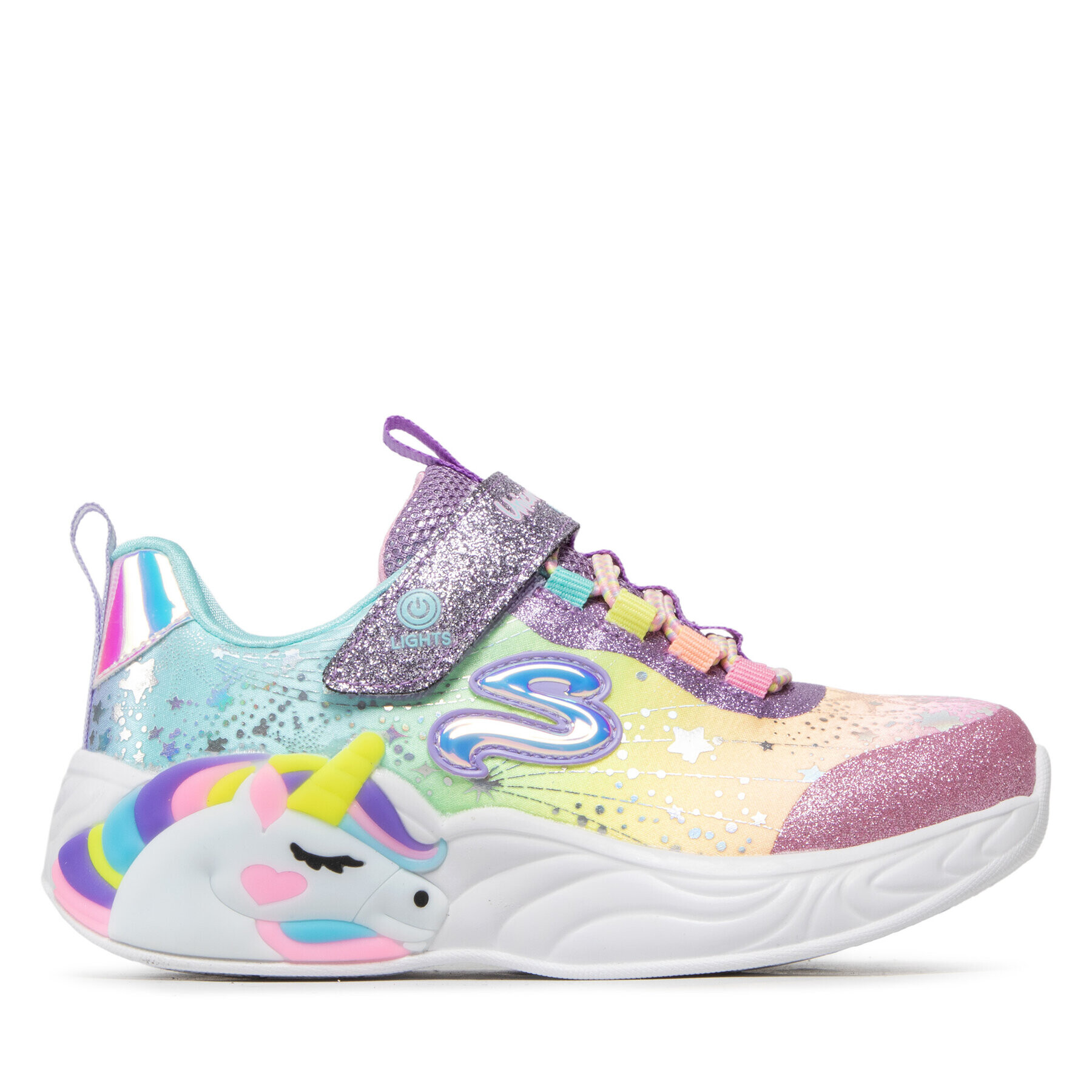 Skechers Сникърси Unicorn Dreams 302311L/PRMT Цветен - Pepit.bg