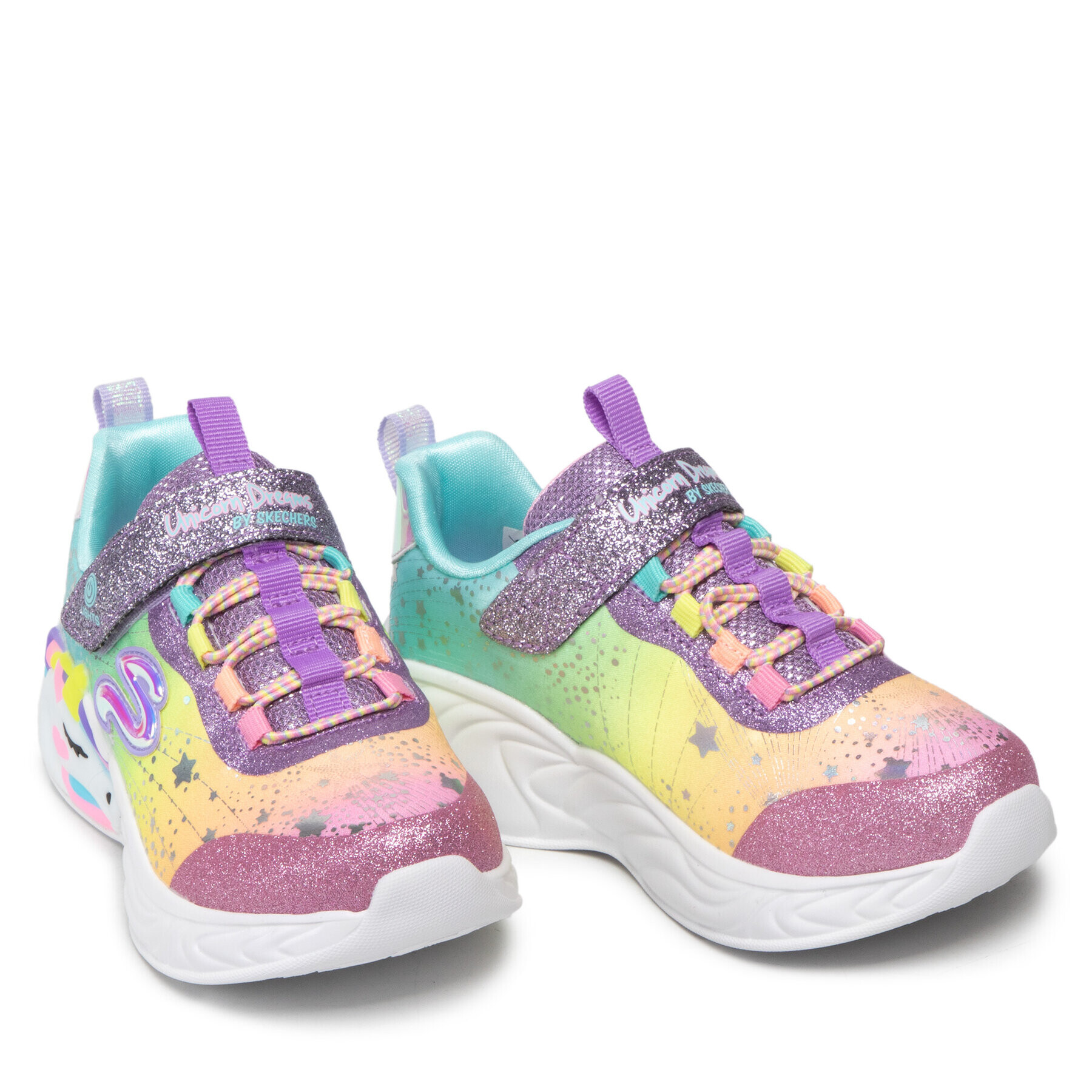 Skechers Сникърси Unicorn Dreams 302311L/PRMT Цветен - Pepit.bg