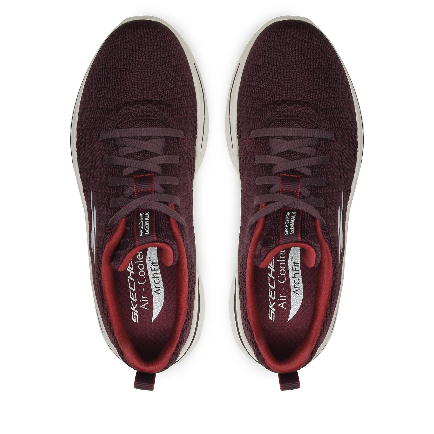 Skechers Сникърси Unify 124403/BURG Бордо - Pepit.bg
