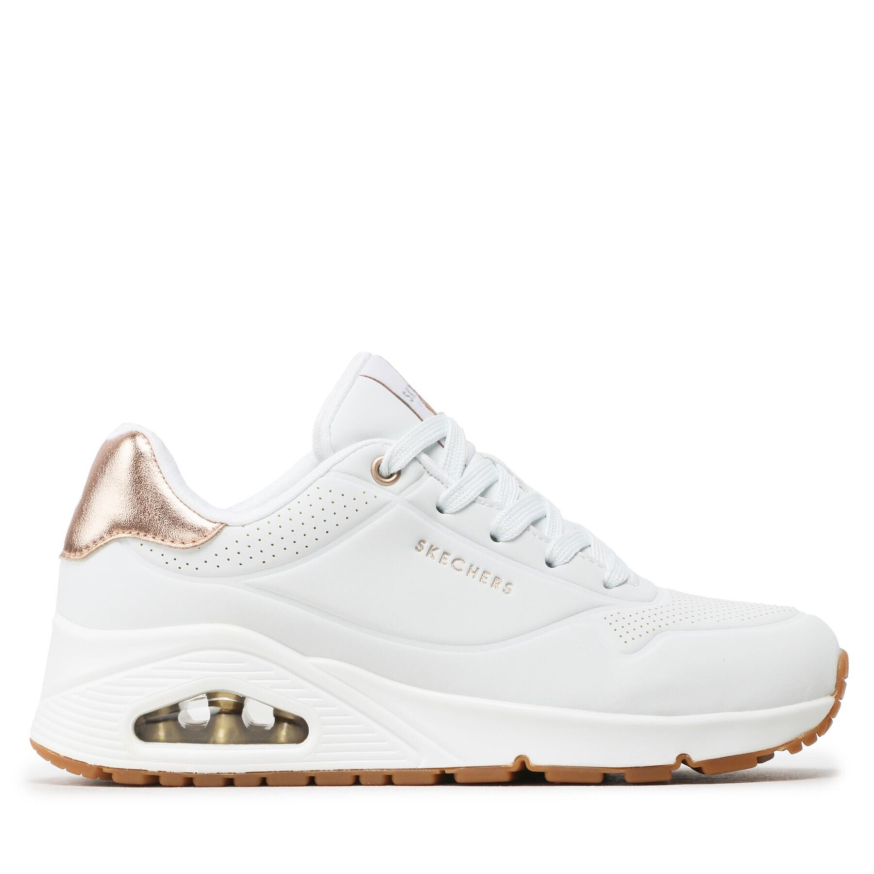 Skechers Сникърси Uno 177094/WHT Бял - Pepit.bg