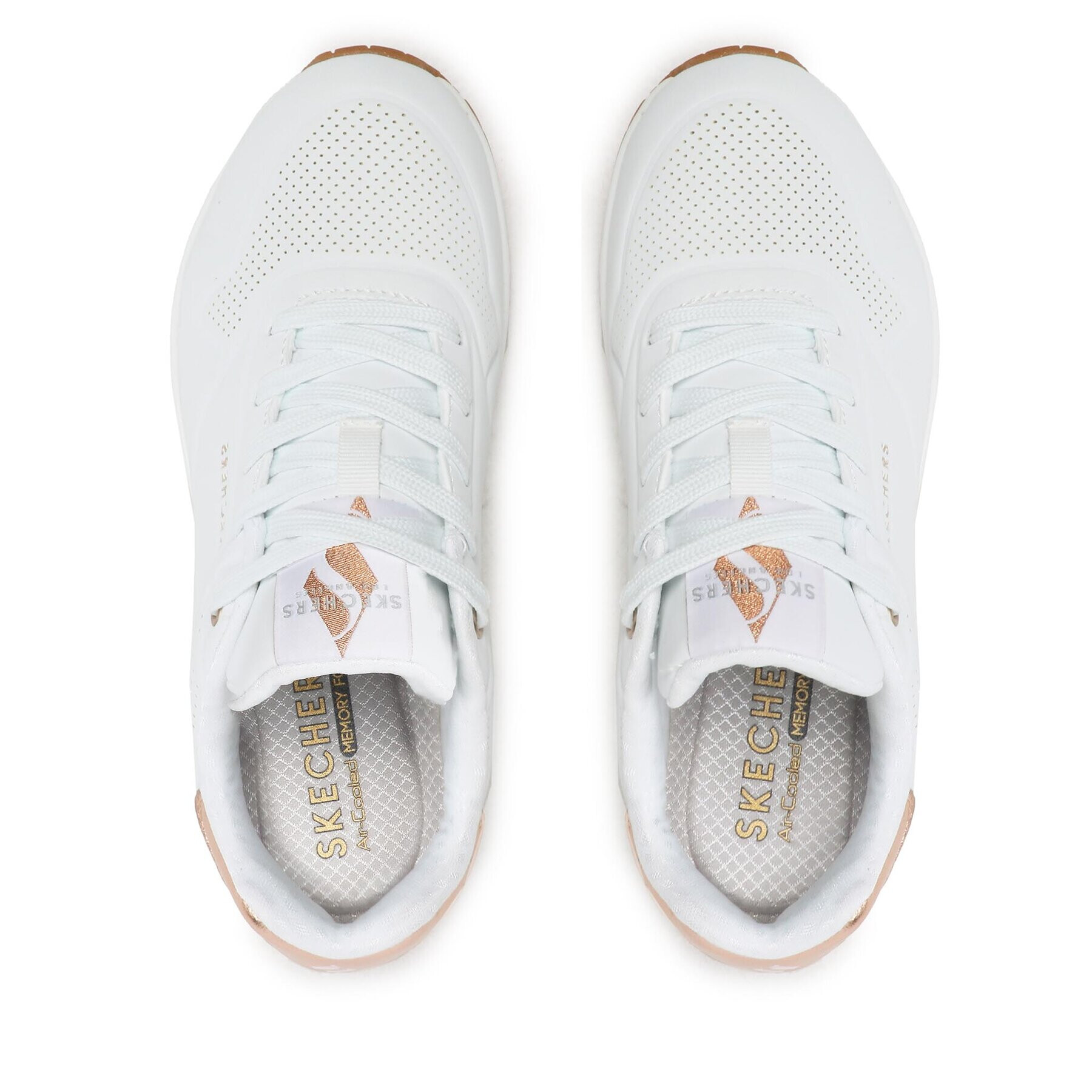 Skechers Сникърси Uno 177094/WHT Бял - Pepit.bg