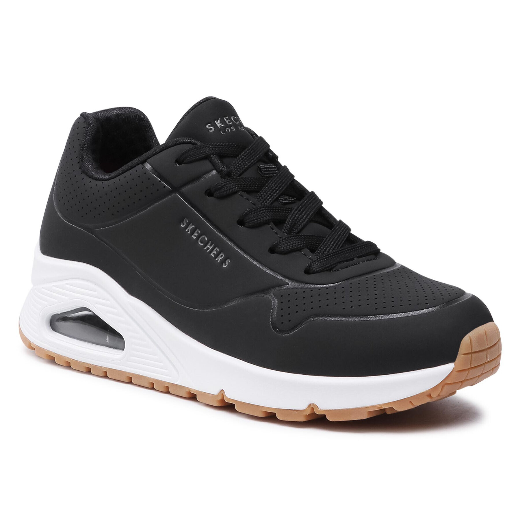 Skechers Сникърси Uno 310024L BLK Черен - Pepit.bg
