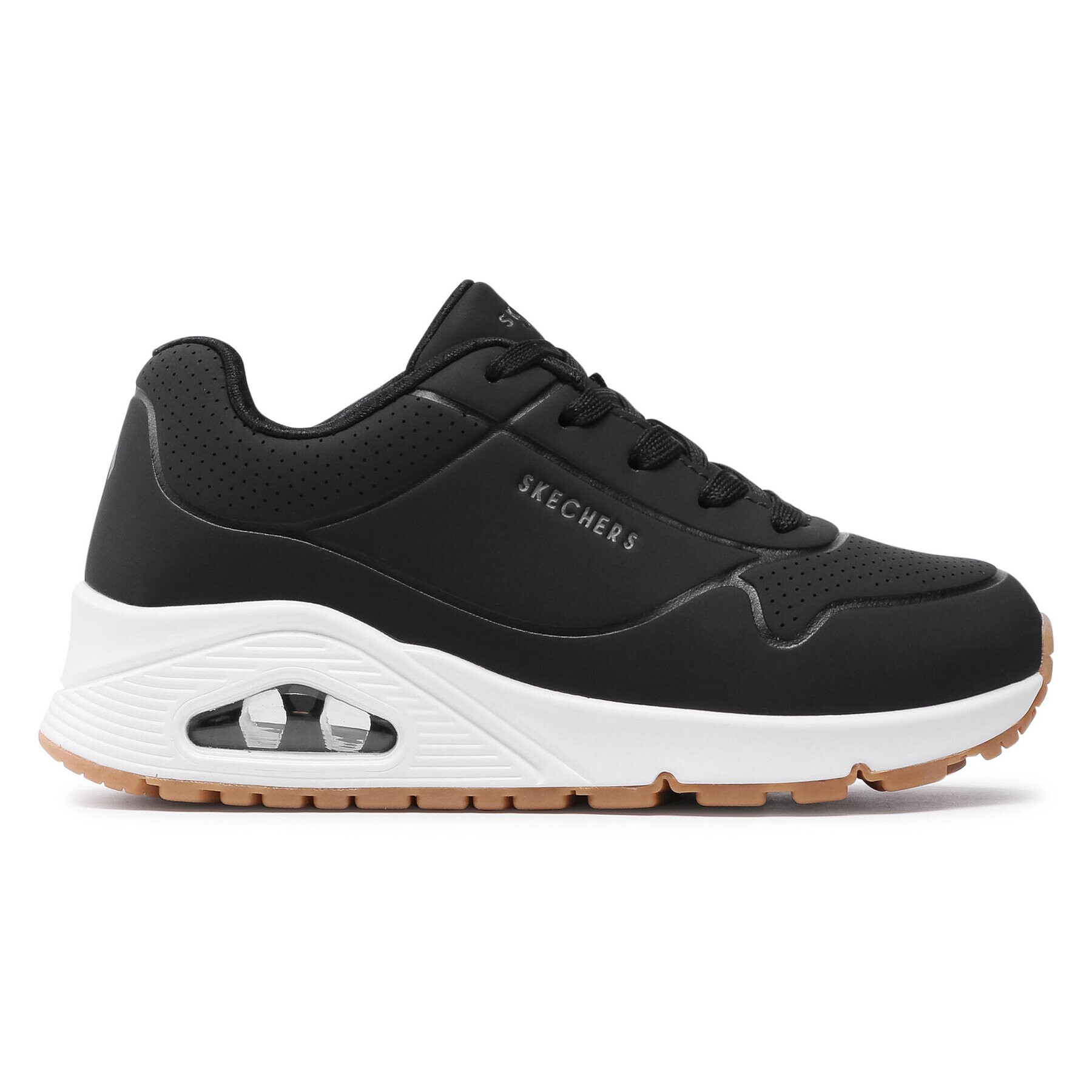 Skechers Сникърси Uno 310024L BLK Черен - Pepit.bg