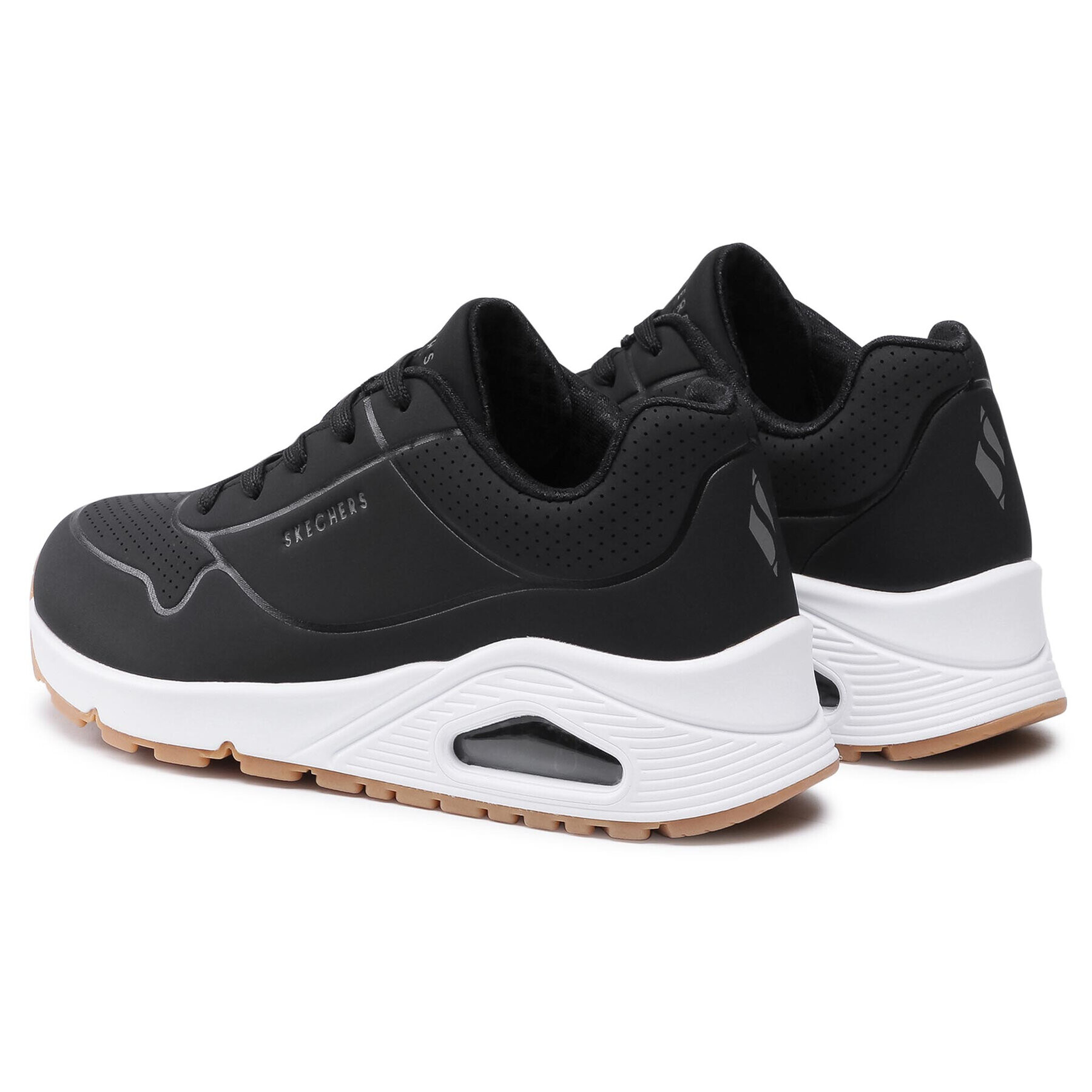 Skechers Сникърси Uno 310024L BLK Черен - Pepit.bg