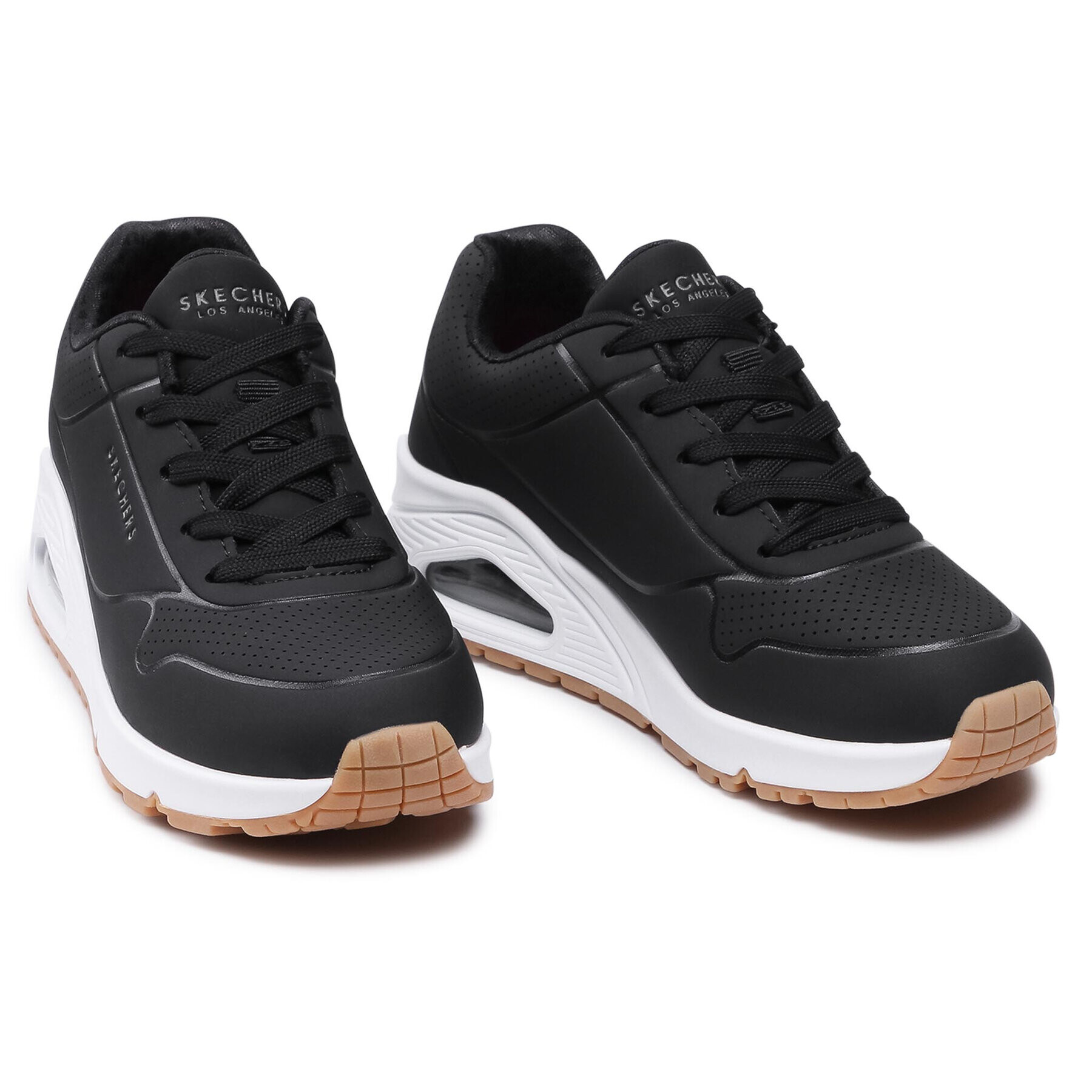 Skechers Сникърси Uno 310024L BLK Черен - Pepit.bg