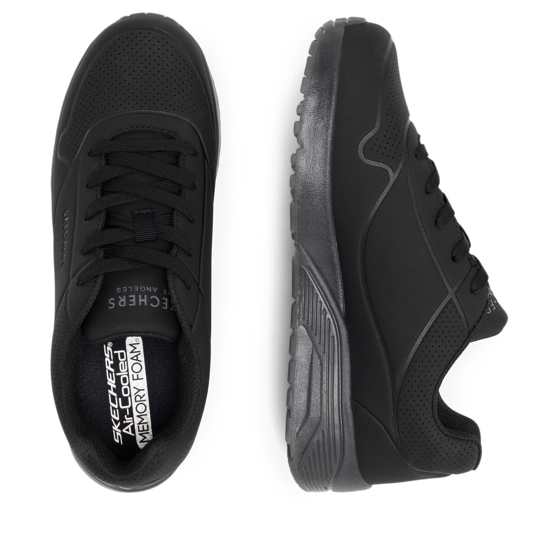 Skechers Сникърси UNO ICE 405770L BLK Черен - Pepit.bg