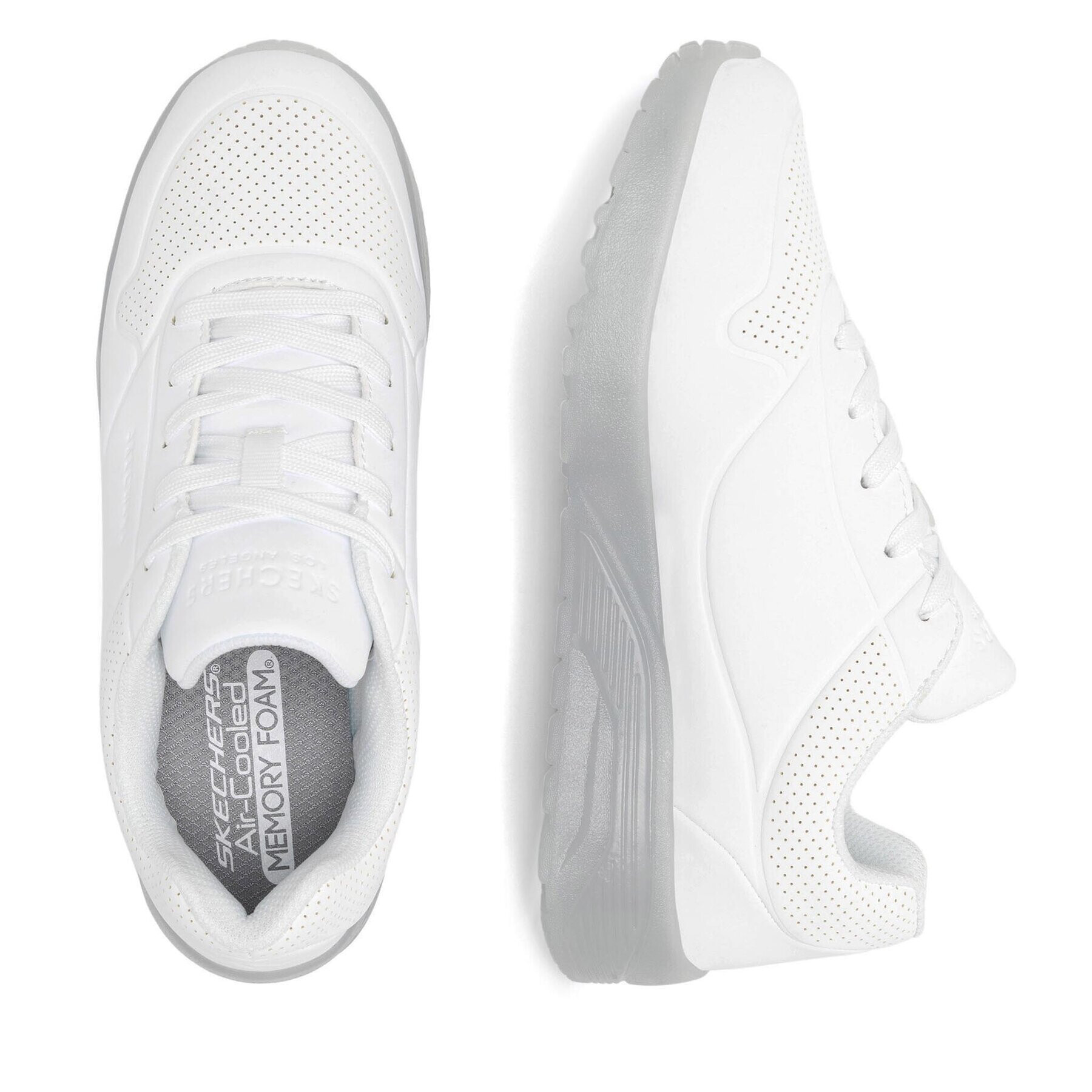 Skechers Сникърси UNO ICE 405770L WHT Бял - Pepit.bg