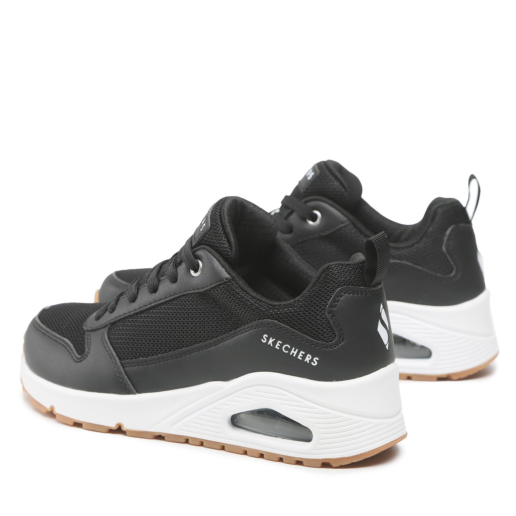Skechers Сникърси Uno Inside Matters 155005/BKW Черен - Pepit.bg