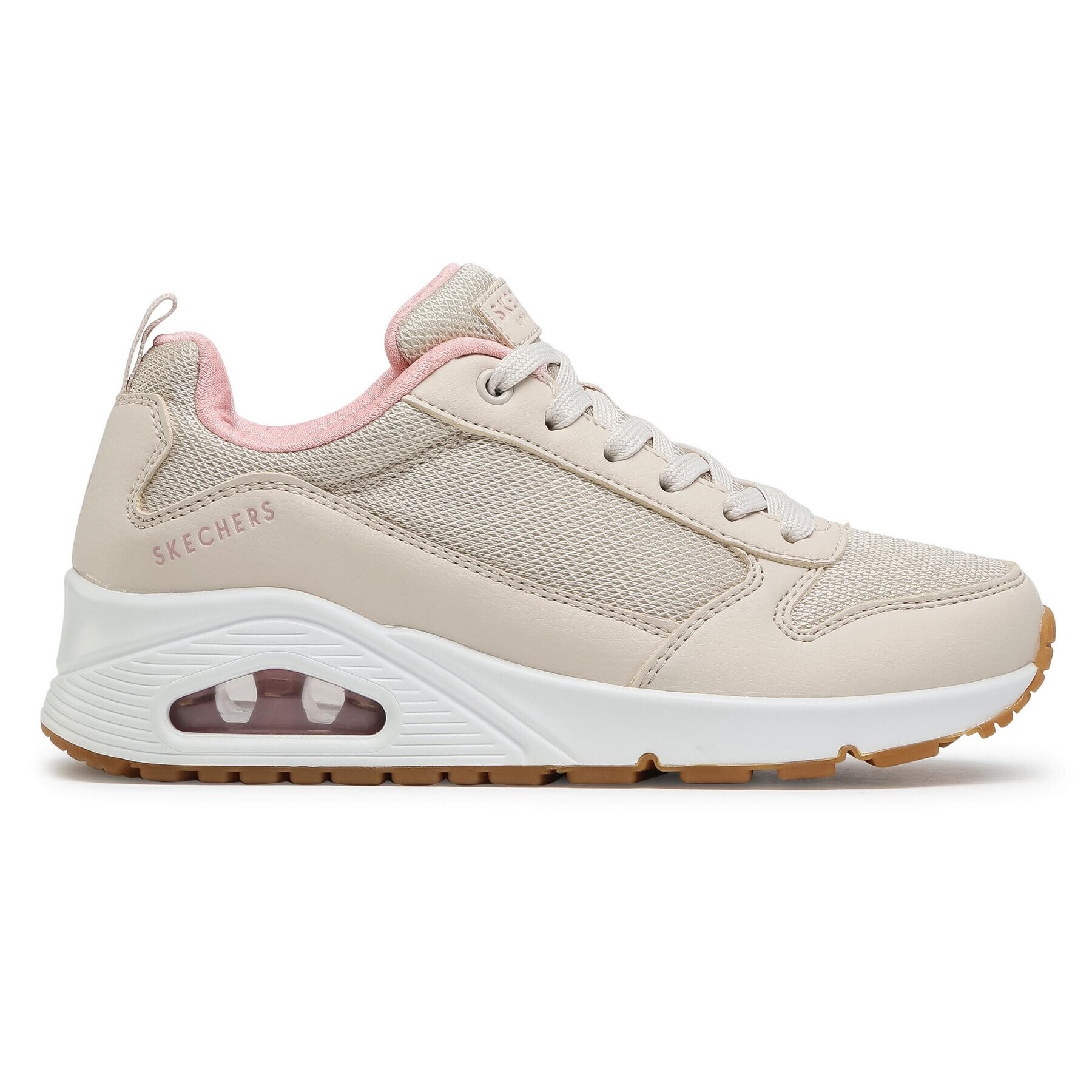 Skechers Сникърси Uno Inside Matters 155005/NAT Бежов - Pepit.bg