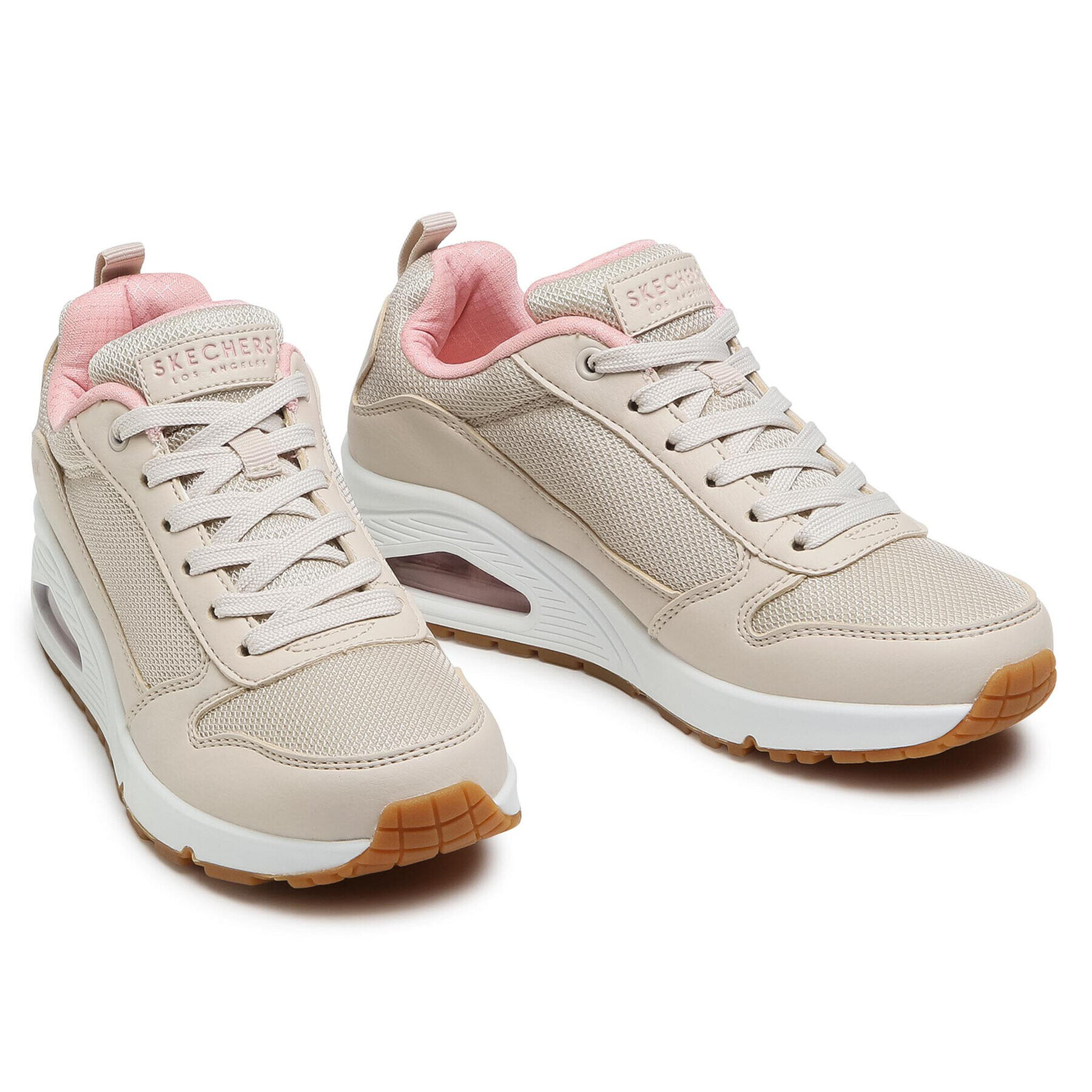 Skechers Сникърси Uno Inside Matters 155005/NAT Бежов - Pepit.bg
