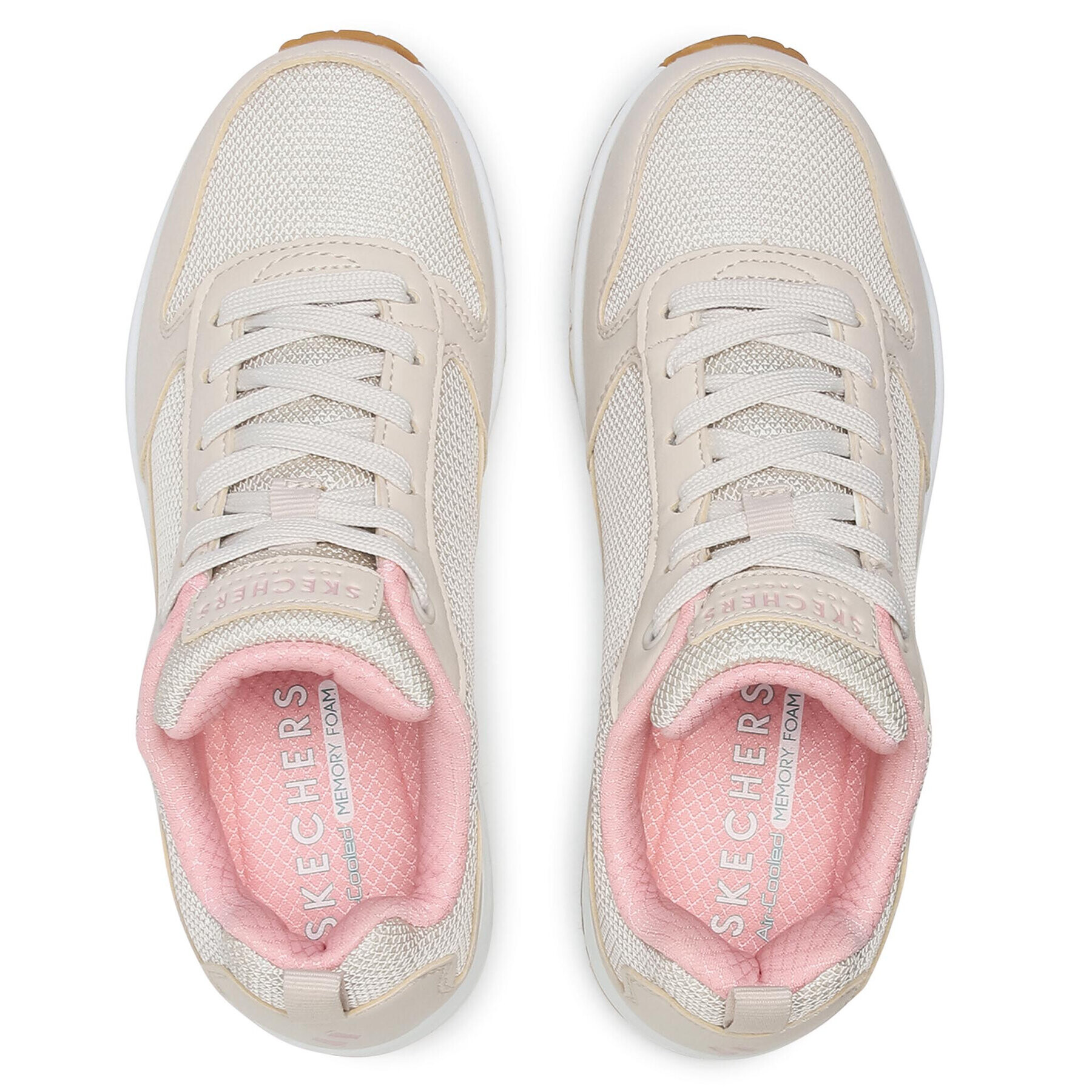 Skechers Сникърси Uno Inside Matters 155005/NAT Бежов - Pepit.bg