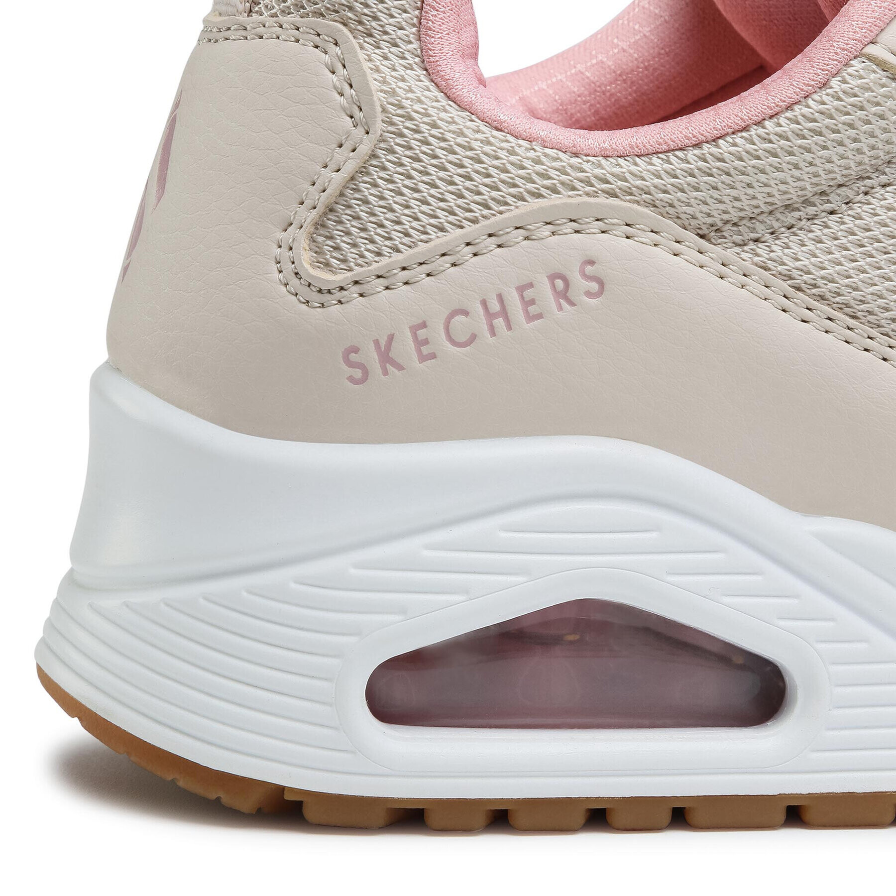 Skechers Сникърси Uno Inside Matters 155005/NAT Бежов - Pepit.bg