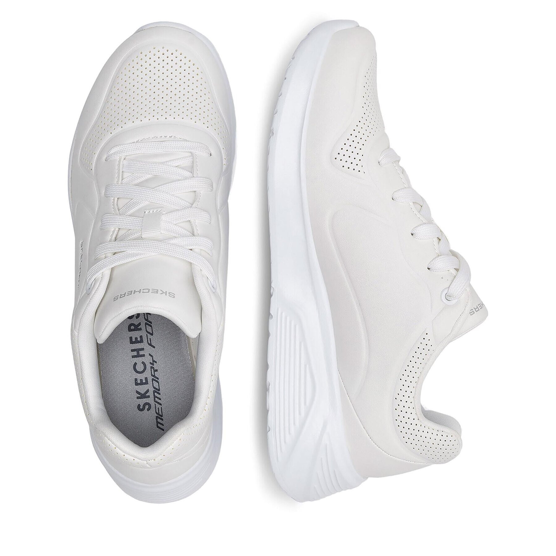 Skechers Сникърси Uno Lite 8750063 WHT Бял - Pepit.bg