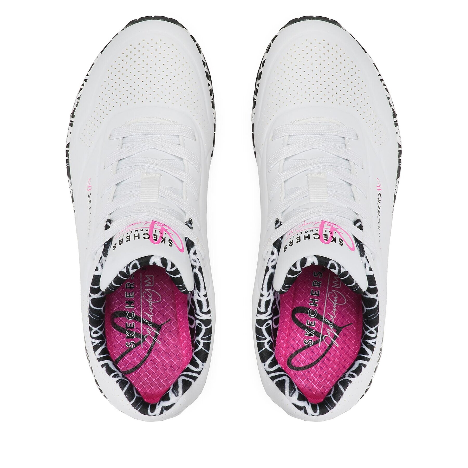 Skechers Сникърси Uno-Loving Love Бял - Pepit.bg