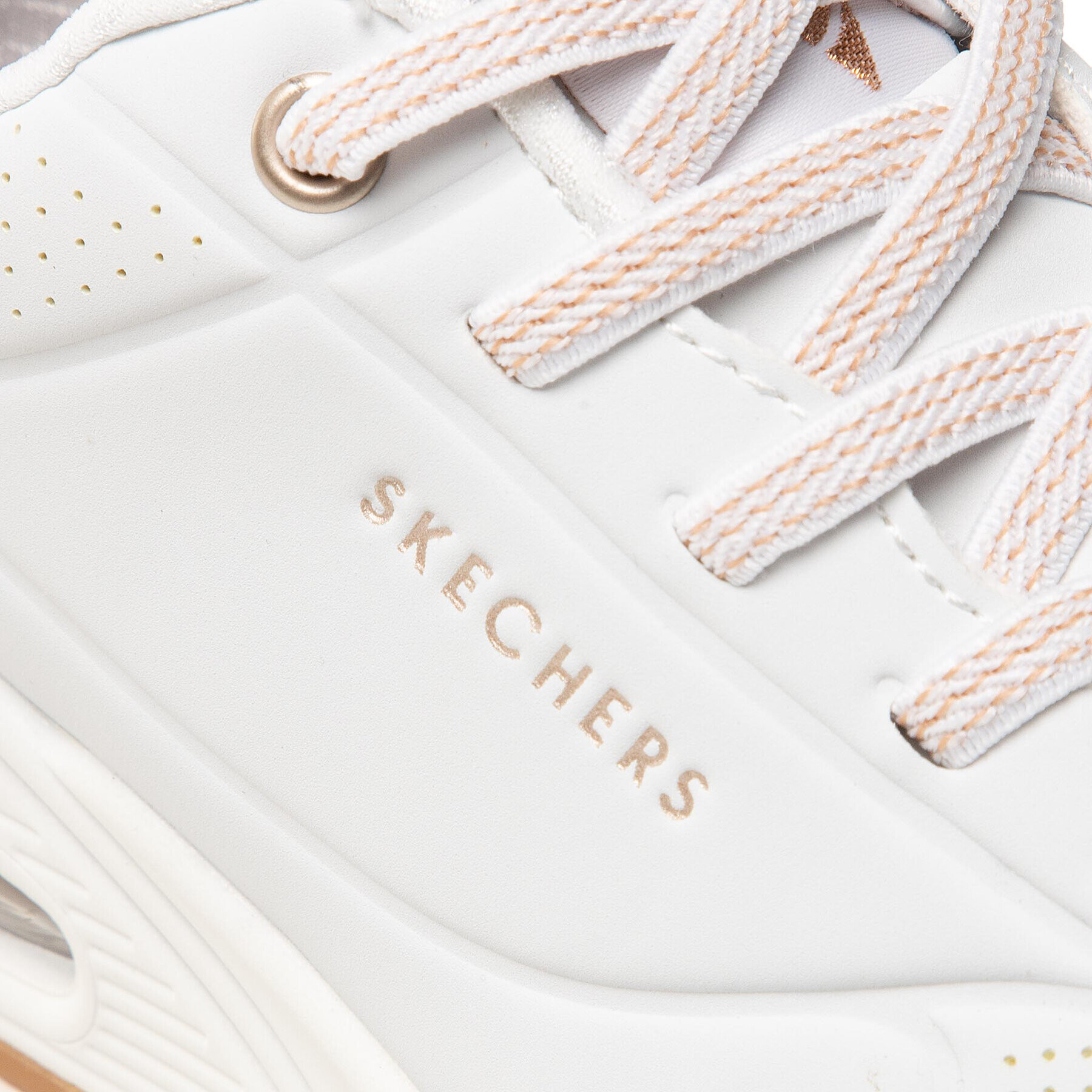Skechers Сникърси Uno Shimmer Away 155196/WHT Бял - Pepit.bg