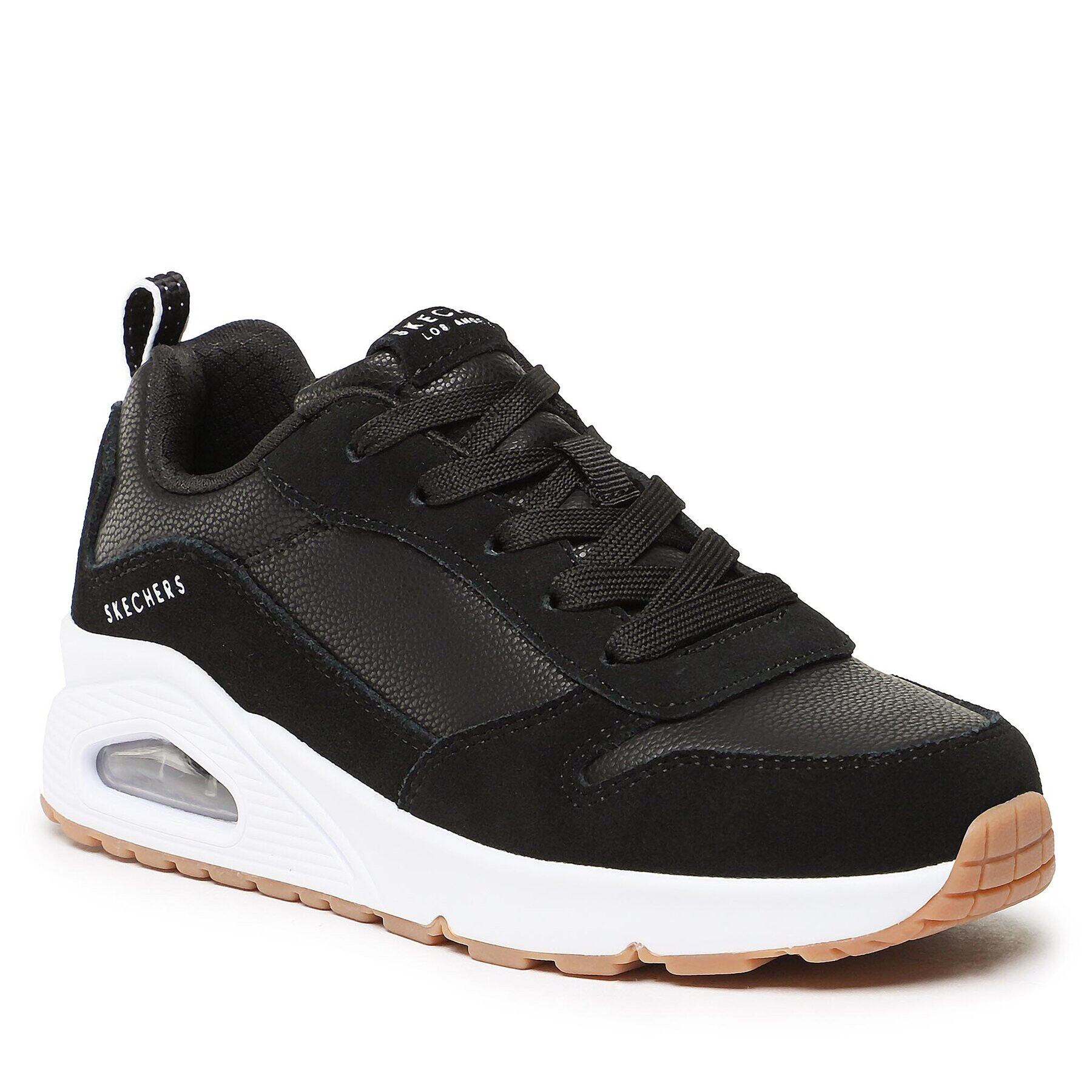 Skechers Сникърси Uno Stacre 403677L/BKW Черен - Pepit.bg