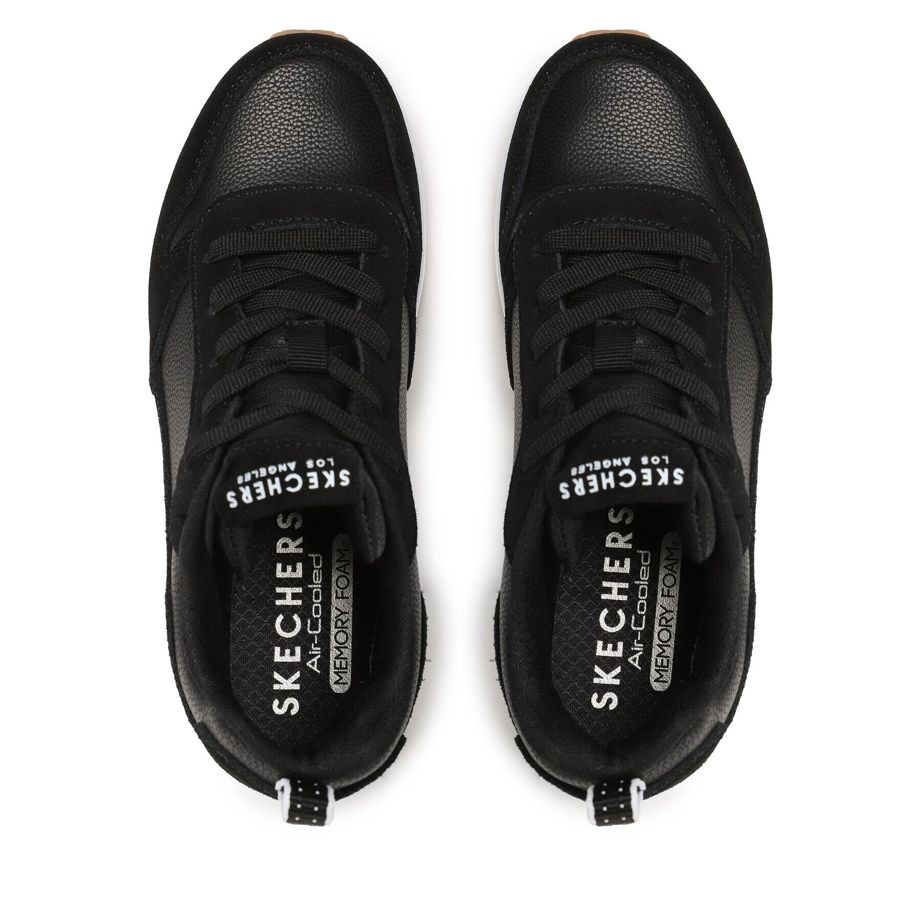 Skechers Сникърси Uno Stacre 403677L/BKW Черен - Pepit.bg
