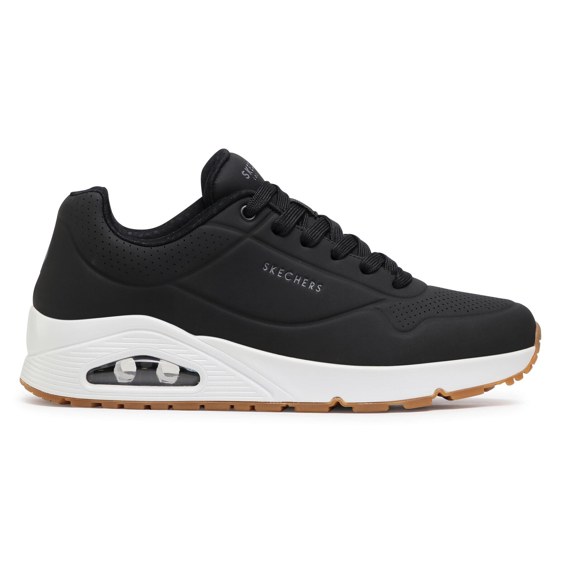 Skechers Сникърси Uno Stand On Air 52458/BLK Черен - Pepit.bg