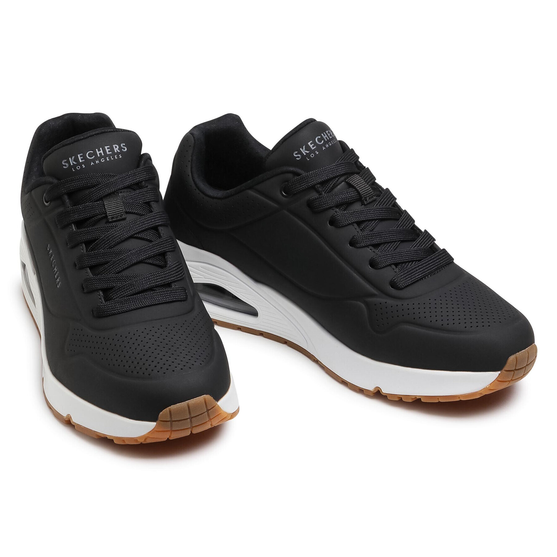 Skechers Сникърси Uno Stand On Air 52458/BLK Черен - Pepit.bg