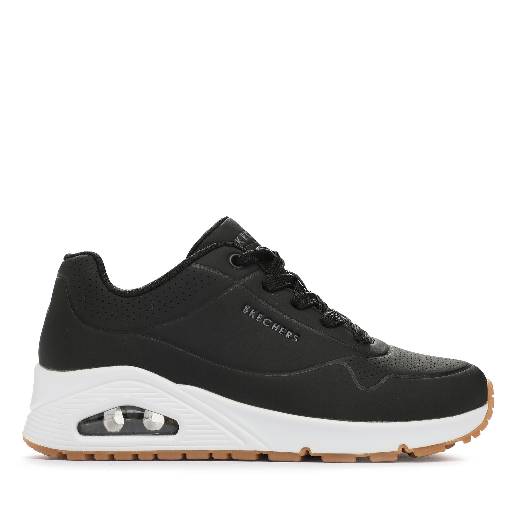 Skechers Сникърси Uno Stand On Air 73690/BLK Черен - Pepit.bg