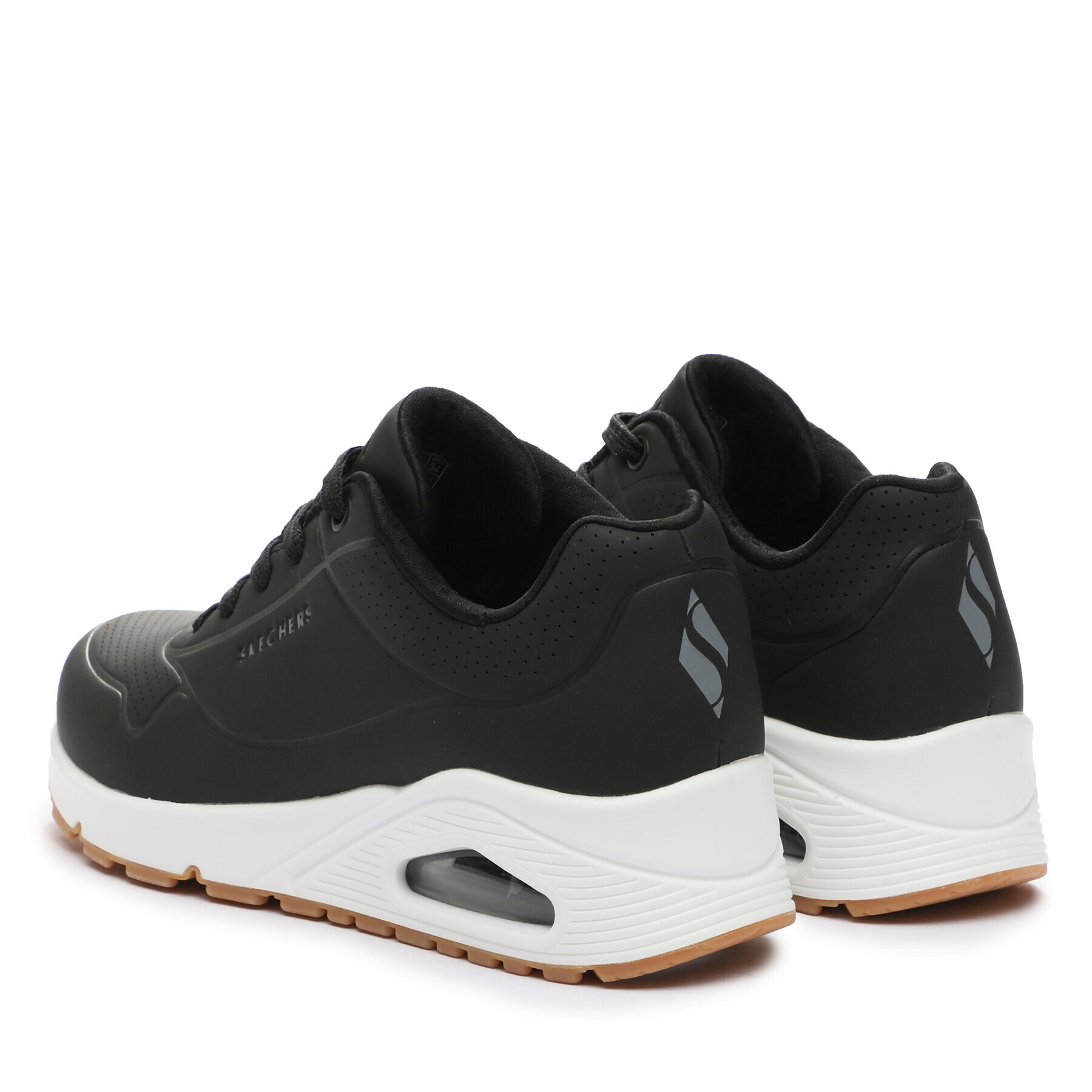 Skechers Сникърси Uno Stand On Air 73690/BLK Черен - Pepit.bg