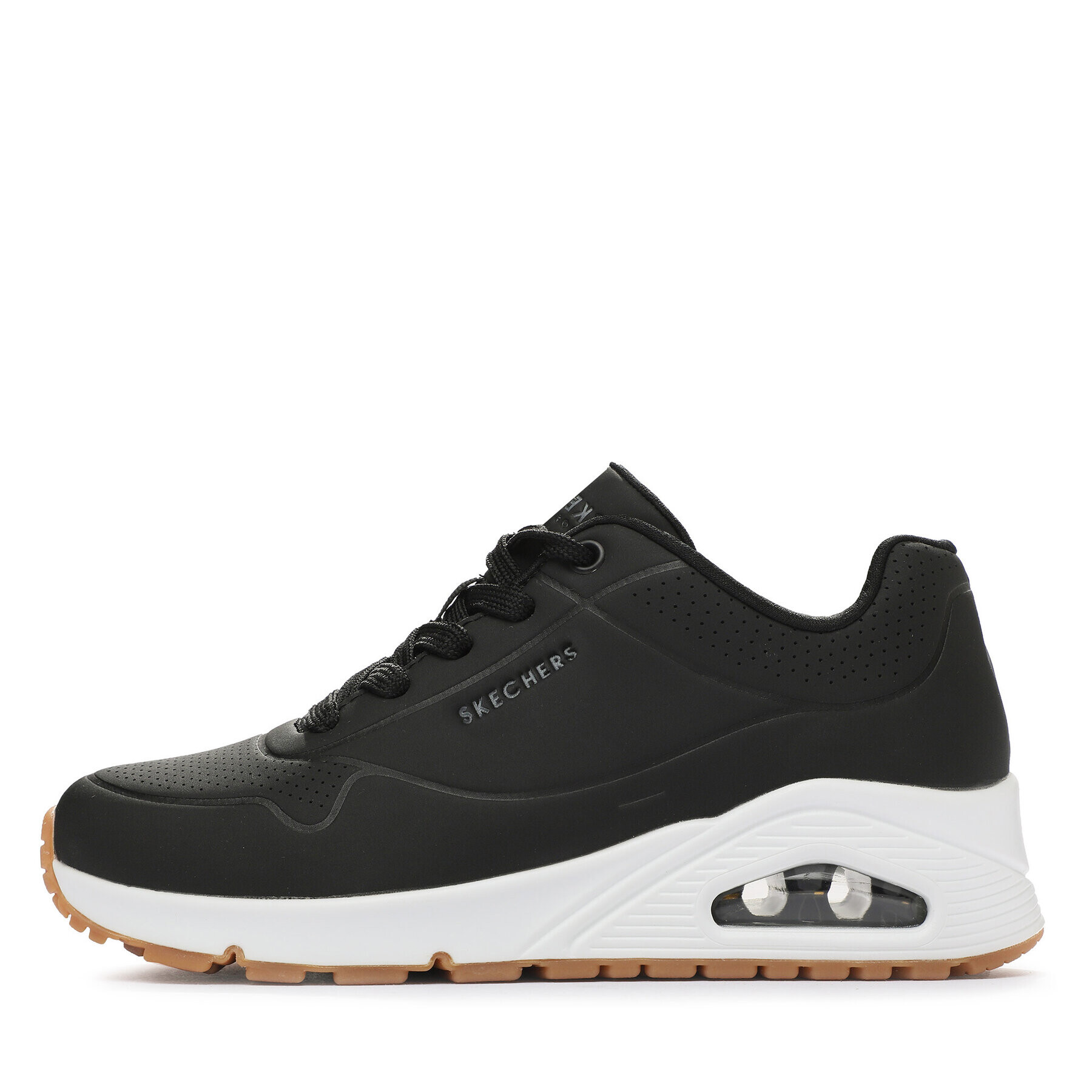 Skechers Сникърси Uno Stand On Air 73690/BLK Черен - Pepit.bg