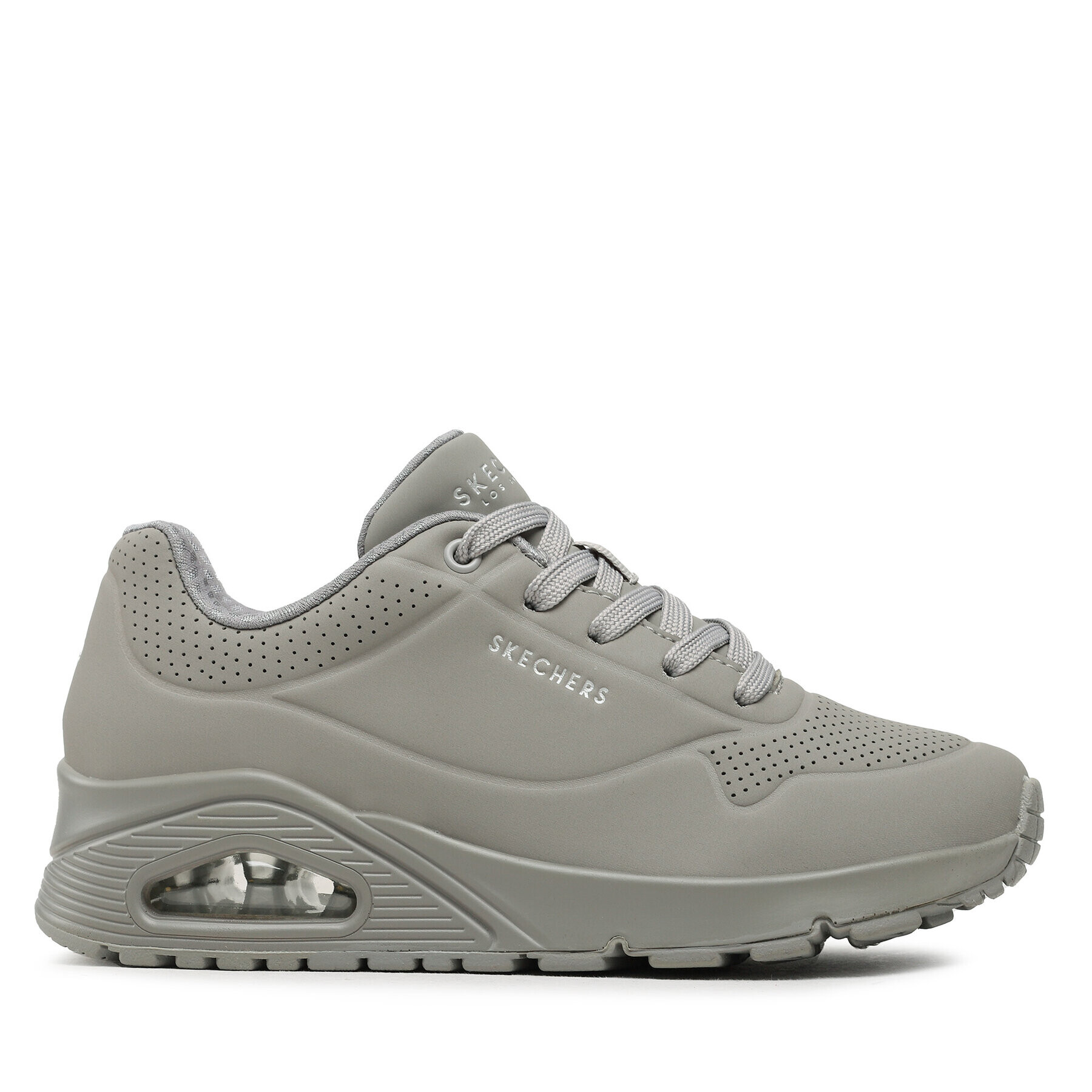 Skechers Сникърси Uno Stand On Air 73690/GRY Сив - Pepit.bg