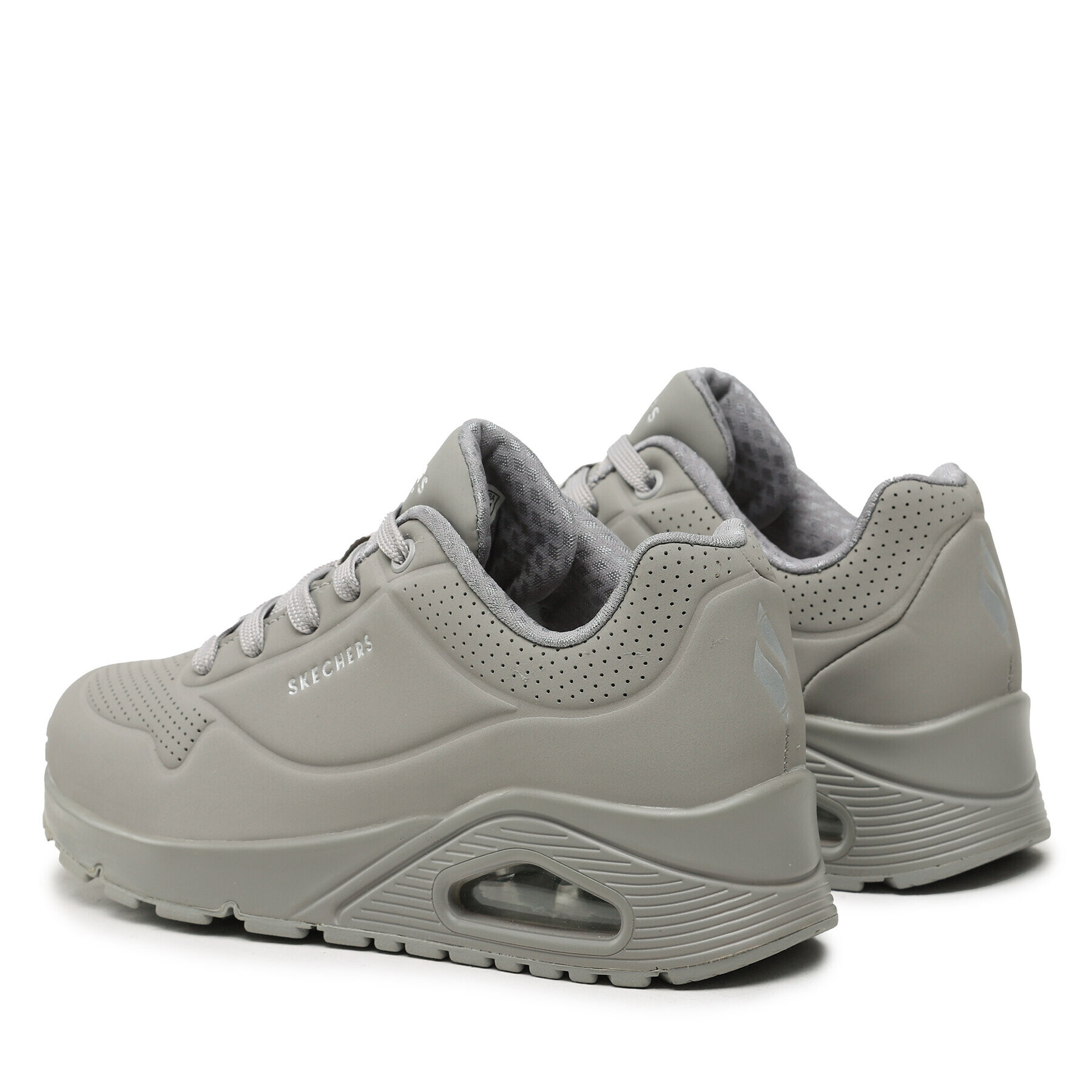 Skechers Сникърси Uno Stand On Air 73690/GRY Сив - Pepit.bg