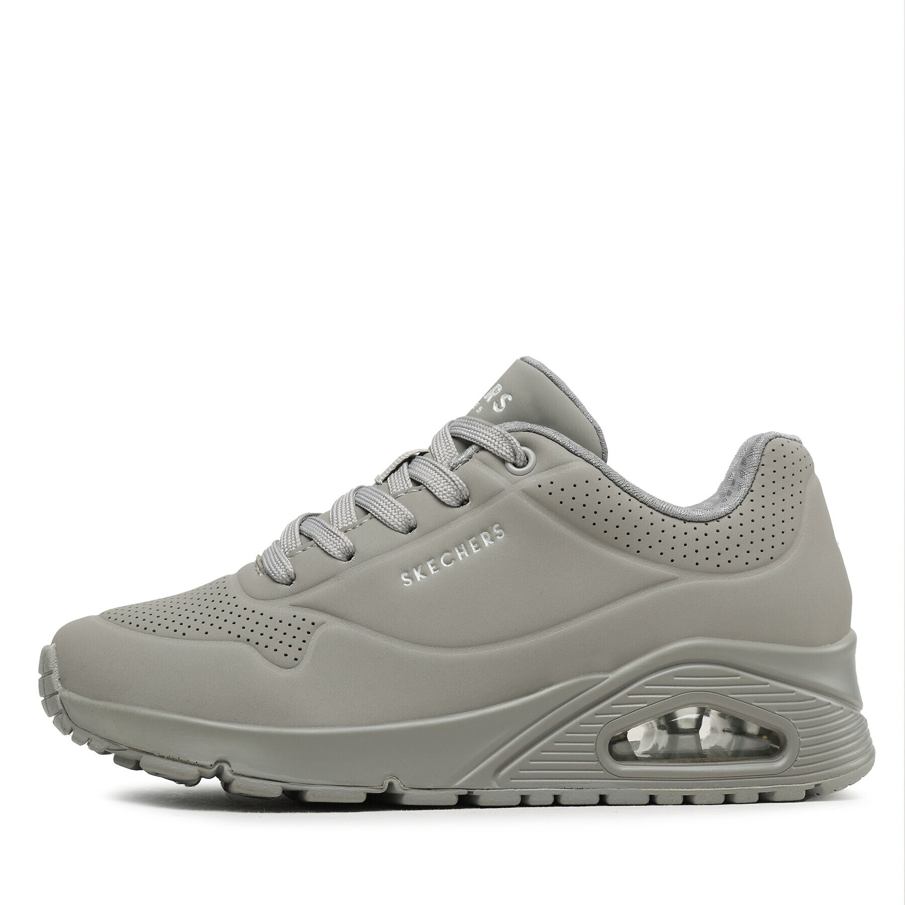 Skechers Сникърси Uno Stand On Air 73690/GRY Сив - Pepit.bg