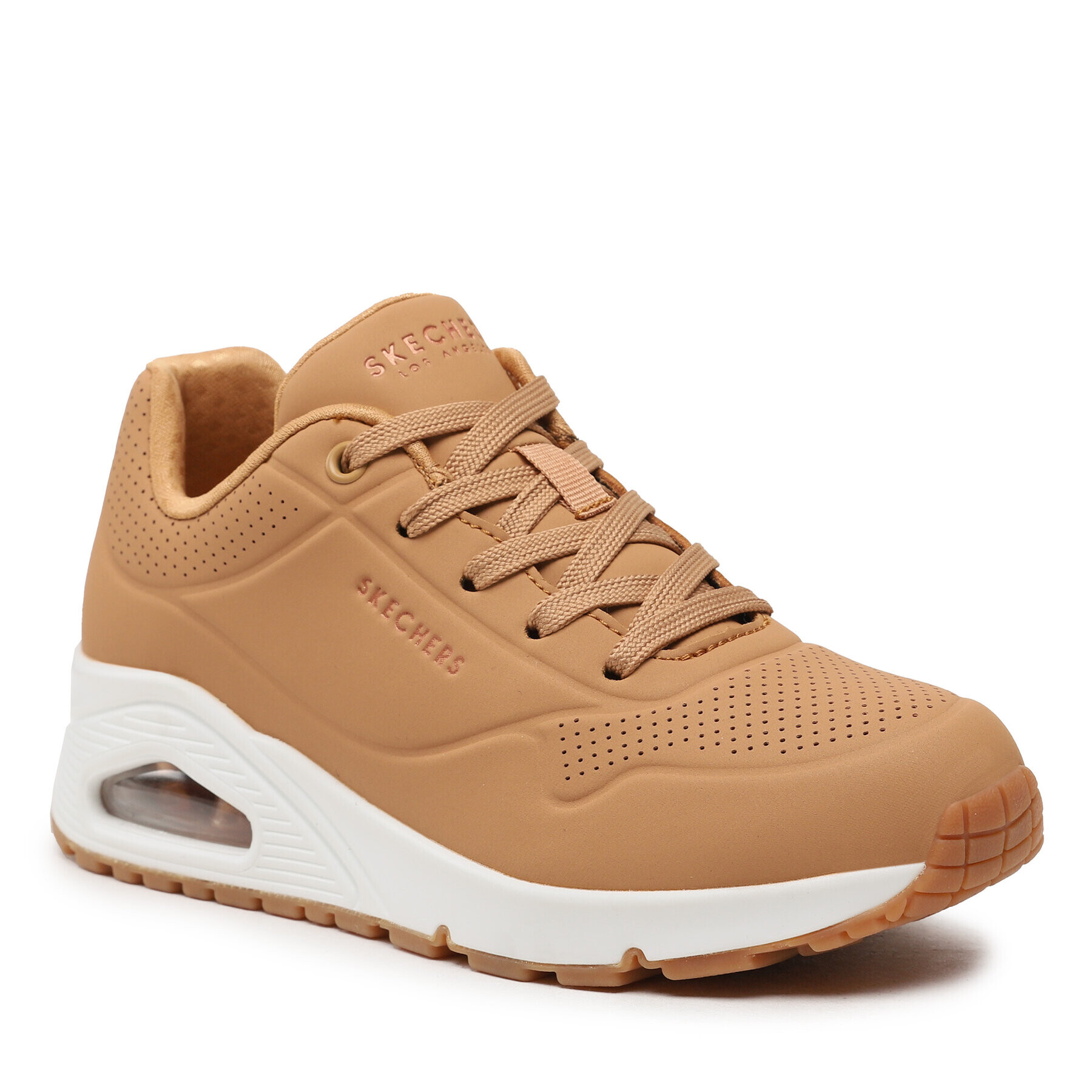Skechers Сникърси Uno Stand On Air 73690/TAN Кафяв - Pepit.bg