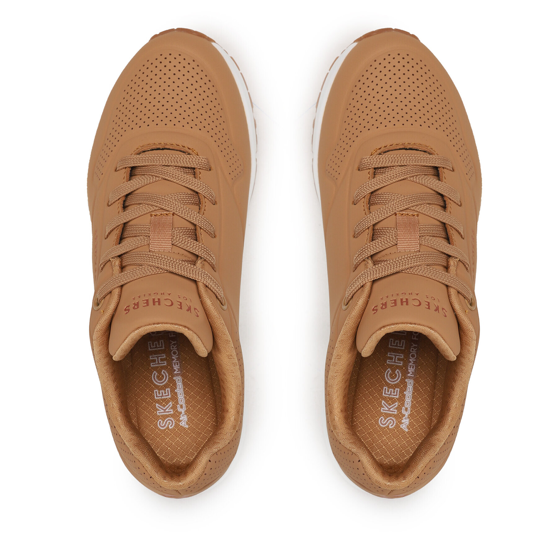 Skechers Сникърси Uno Stand On Air 73690/TAN Кафяв - Pepit.bg