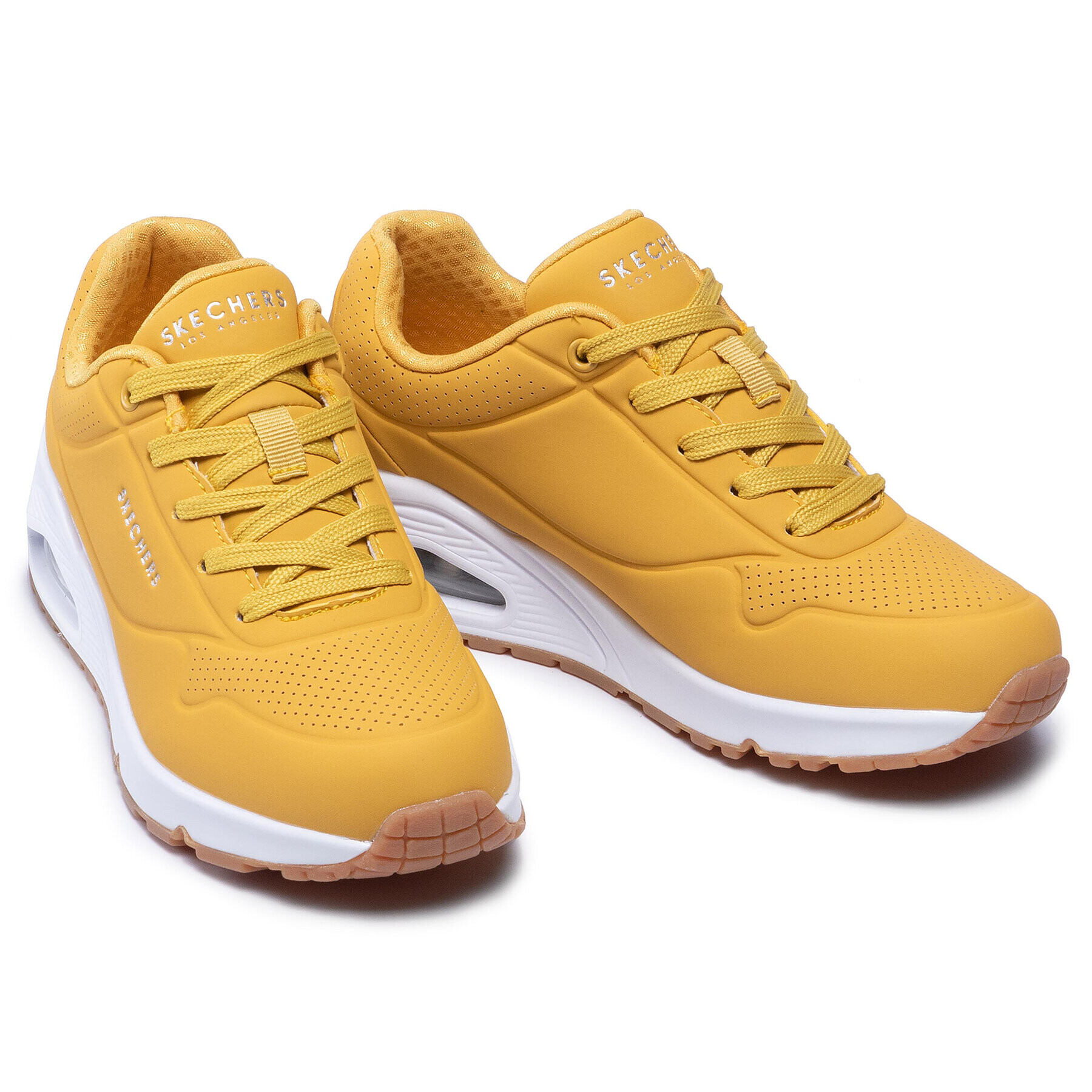 Skechers Сникърси Uno Stand On Air 73690/YLW Жълт - Pepit.bg
