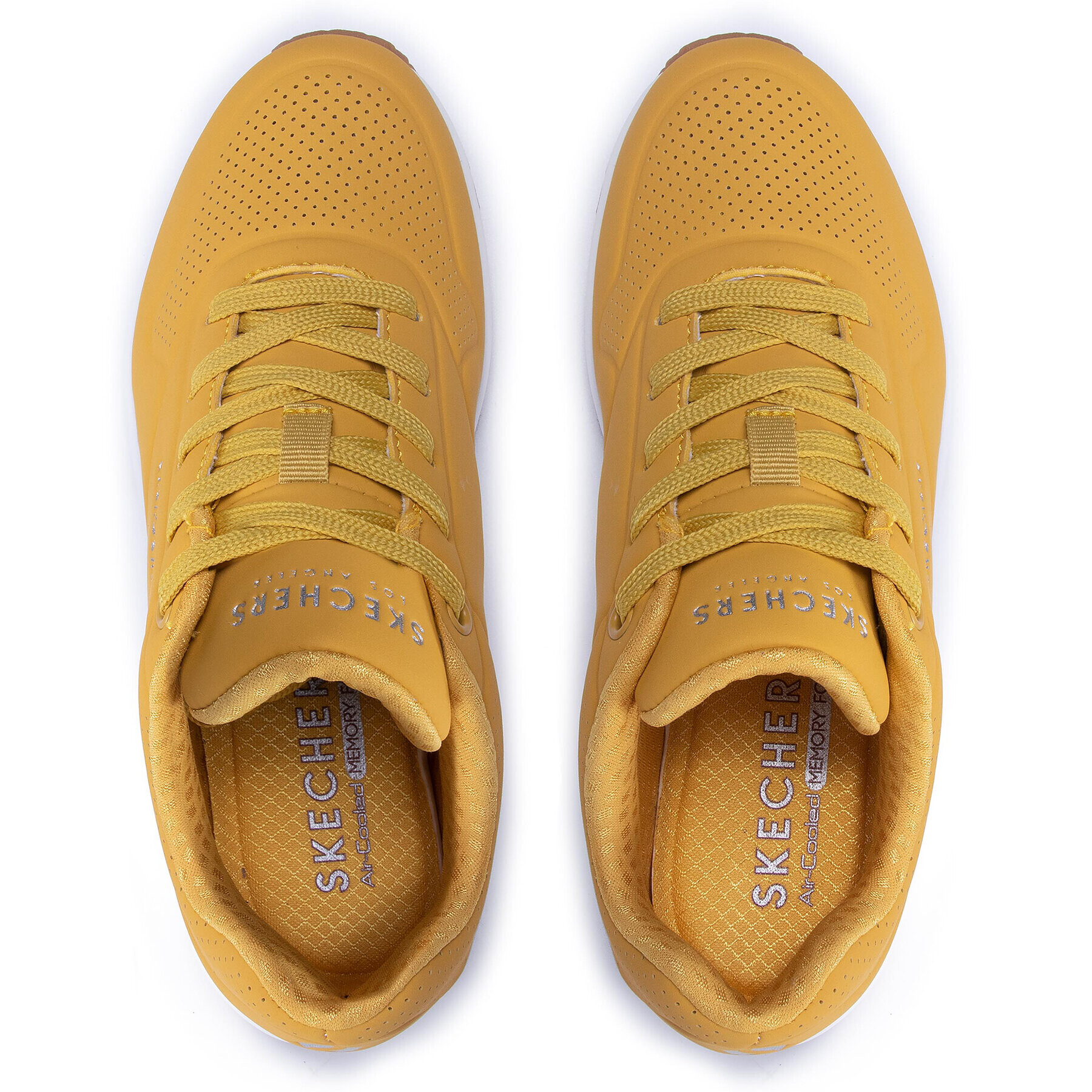 Skechers Сникърси Uno Stand On Air 73690/YLW Жълт - Pepit.bg