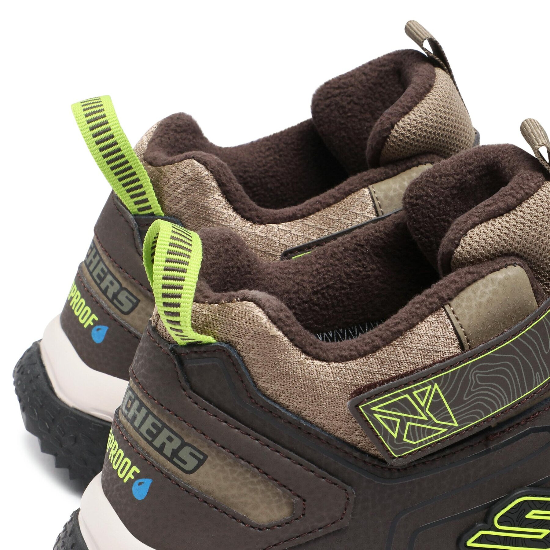 Skechers Сникърси Velocitrek Combex 406422L/BRN Кафяв - Pepit.bg