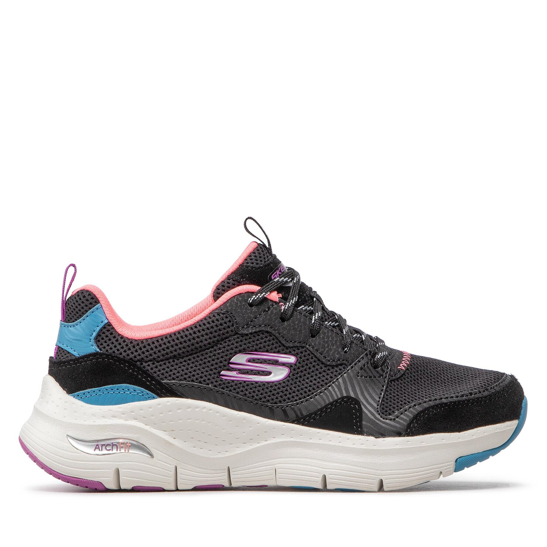 Skechers Сникърси Vista View 149723/BKMT Черен - Pepit.bg