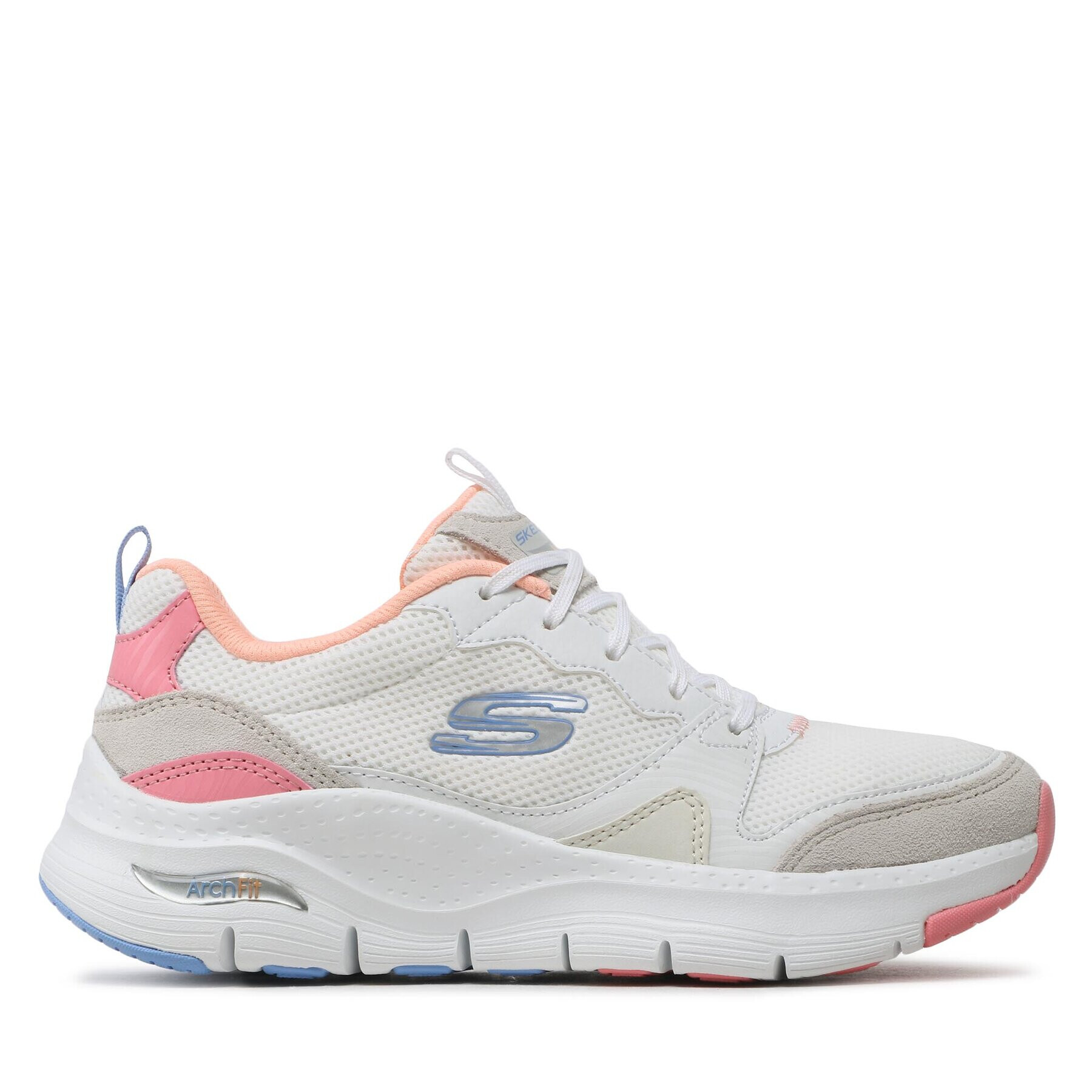 Skechers Сникърси Vista View 149723/WMLT Бял - Pepit.bg