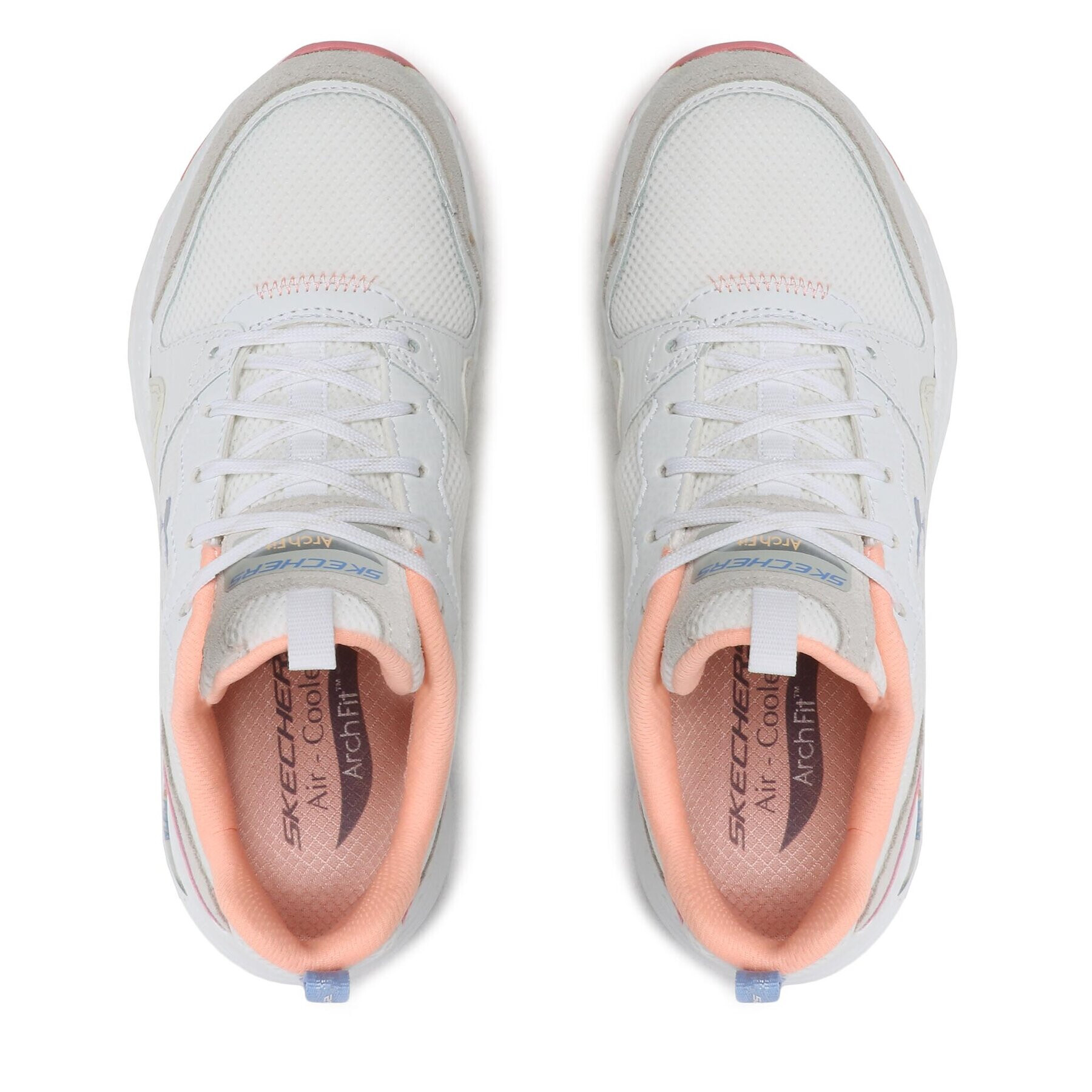 Skechers Сникърси Vista View 149723/WMLT Бял - Pepit.bg