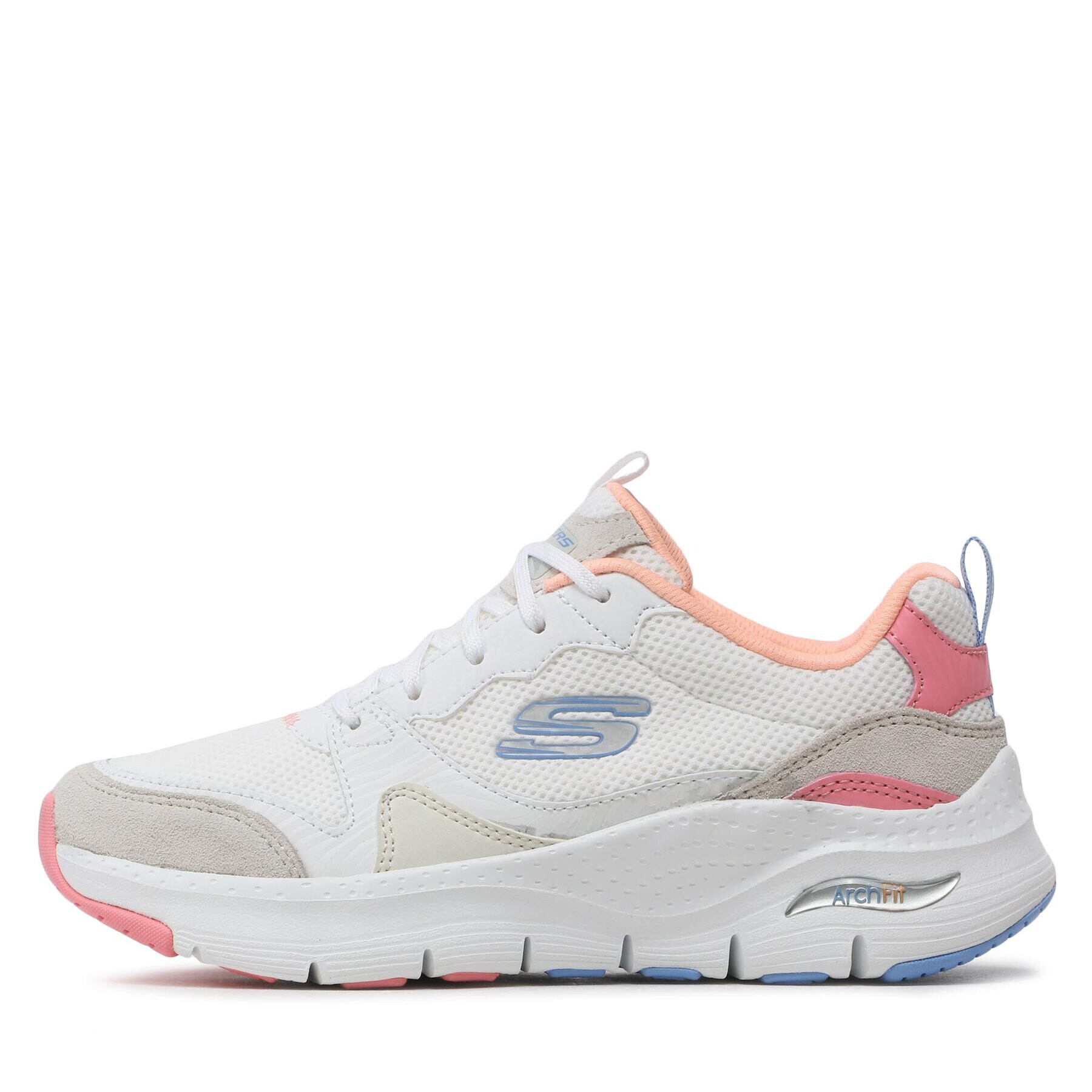 Skechers Сникърси Vista View 149723/WMLT Бял - Pepit.bg