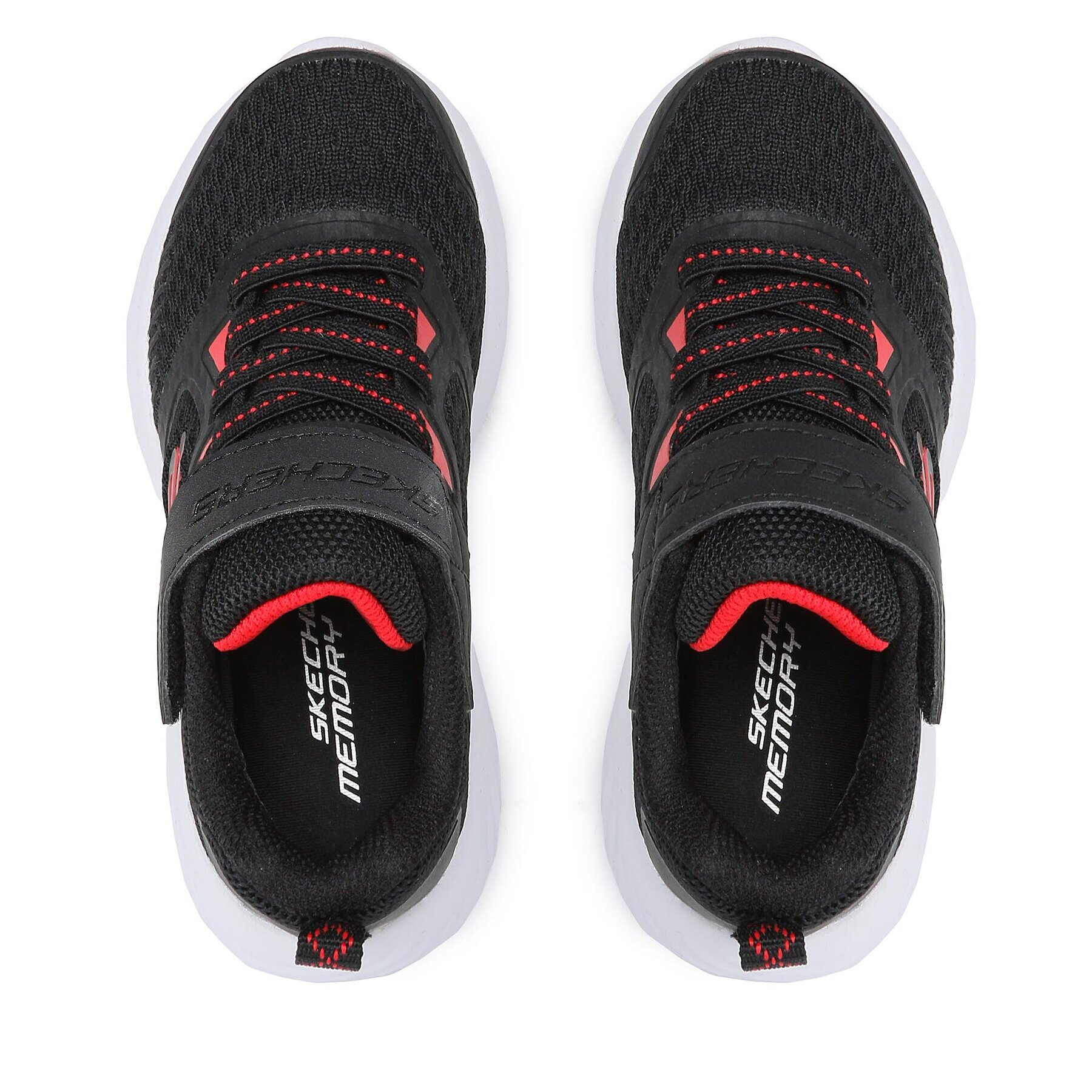 Skechers Сникърси Voltvor 403736L/BKRD Черен - Pepit.bg