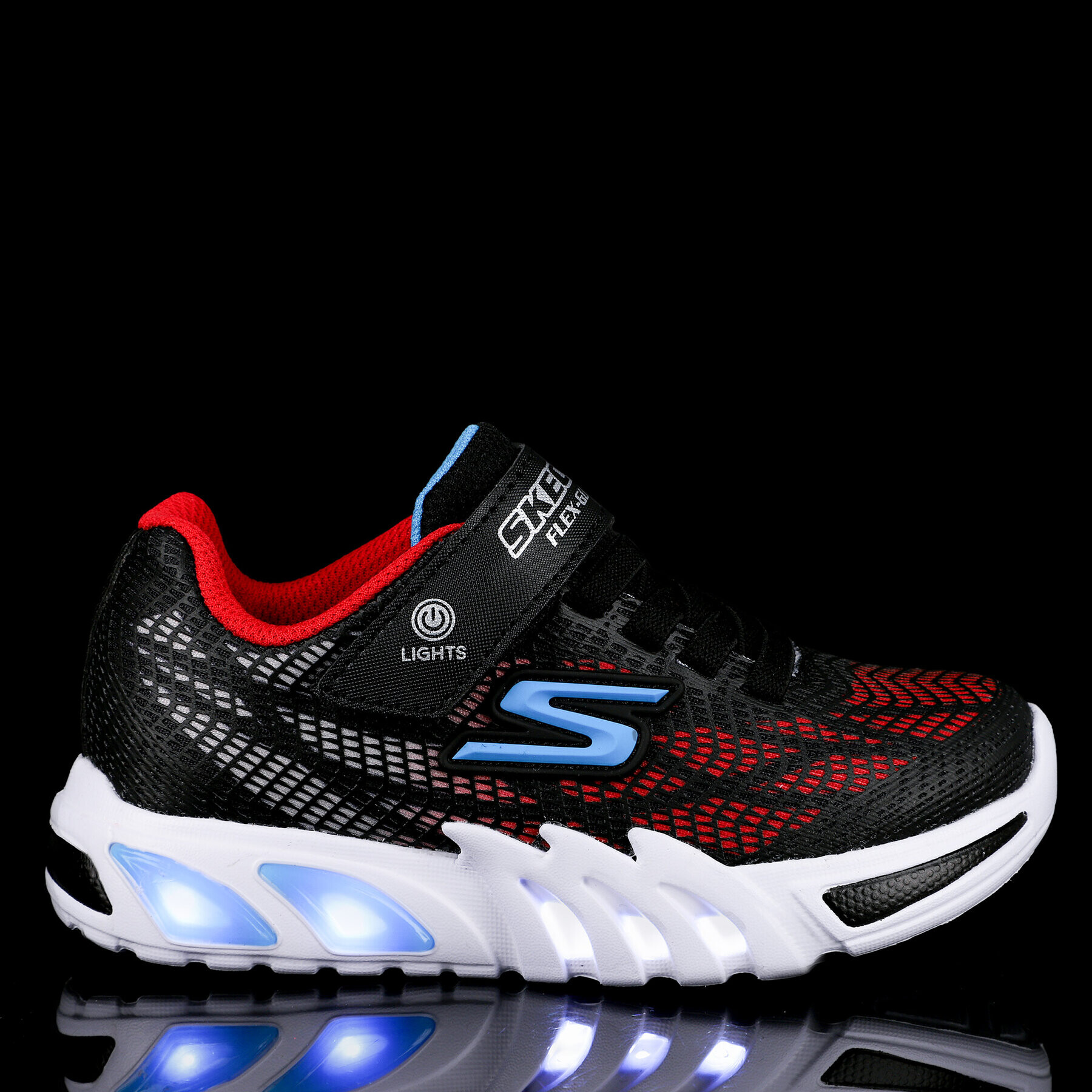 Skechers Сникърси Vorlo 400137L/BKRB Черен - Pepit.bg